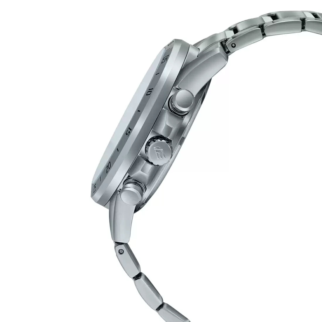Casio Edifice Silver Dial Men 45.3mm