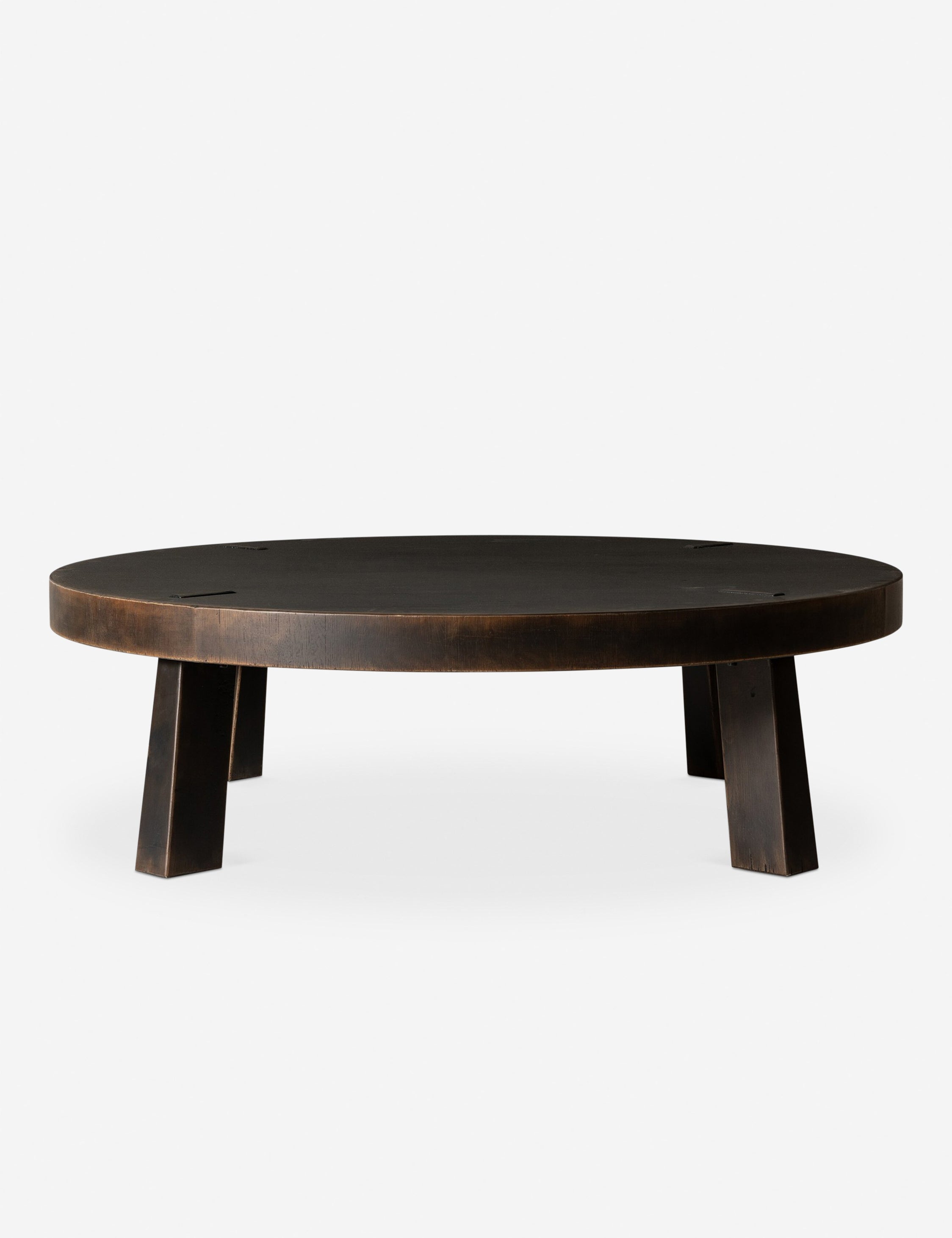 Lulu and Georgia Sadira Round Coffee Table by Amber Lewis x Four Hands - view 10