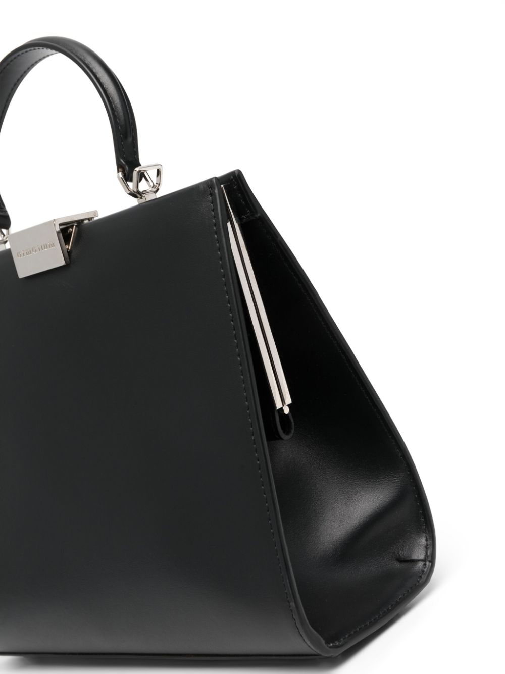 Armarium logo-plaque leather tote bag – Outer: Calf Leather 100% - view 2