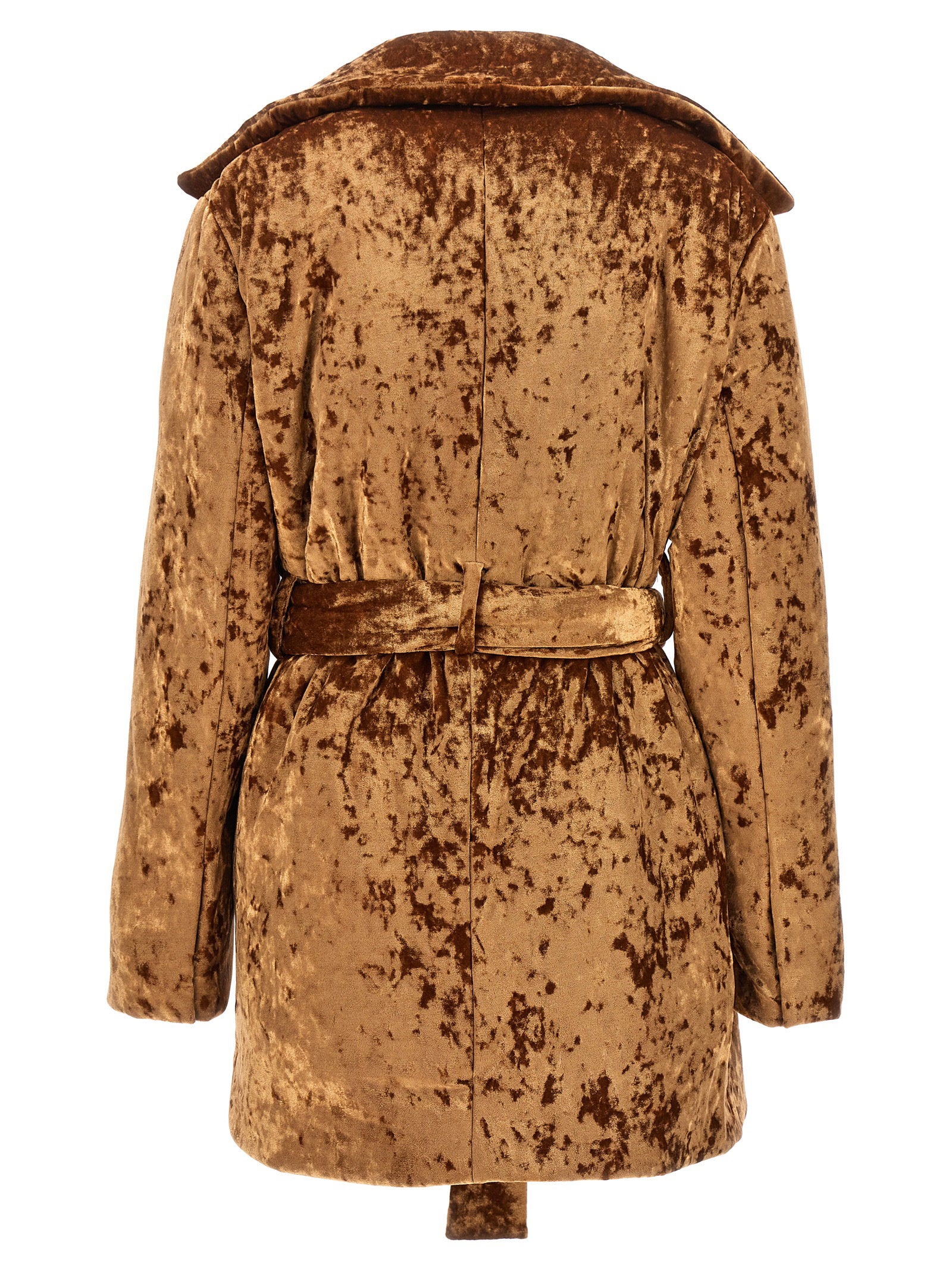 Atlein Crushed Velvet Coat - view 2