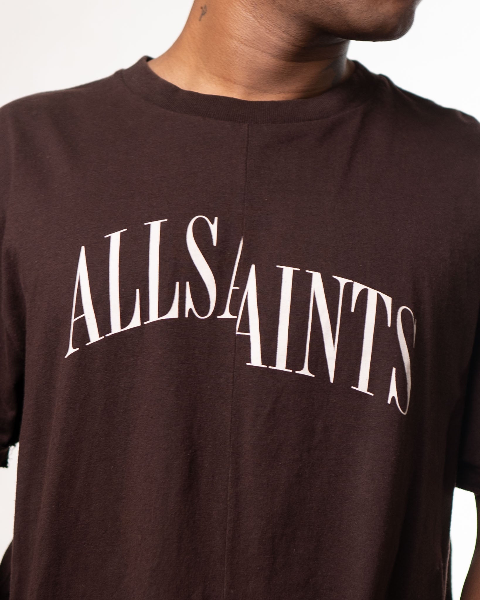 All Saints Brown Tshirt - view 2