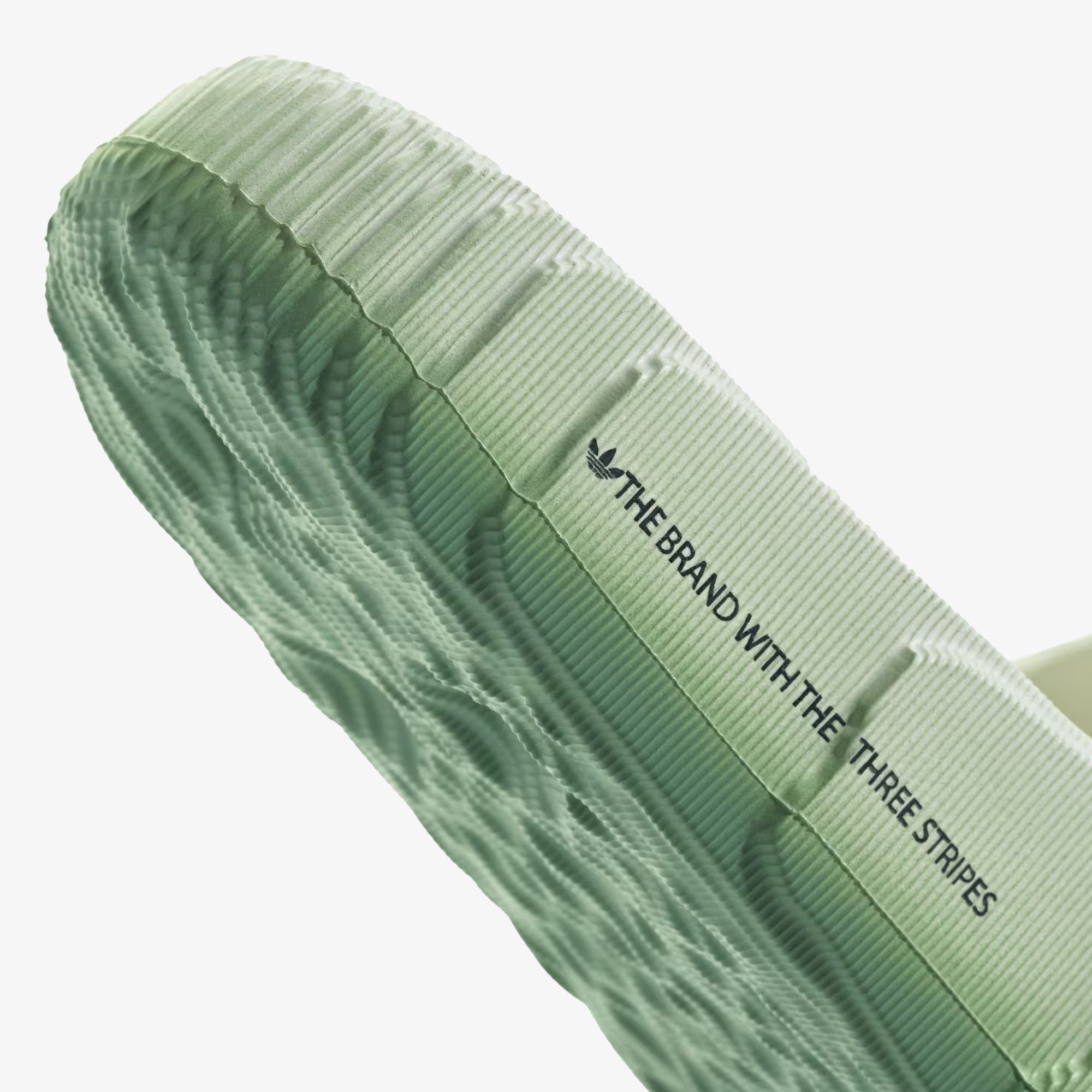 Adidas Originals | ADILETTE 22 { IVORY/PRELOVED GREEN/CORE BLACK - view 5