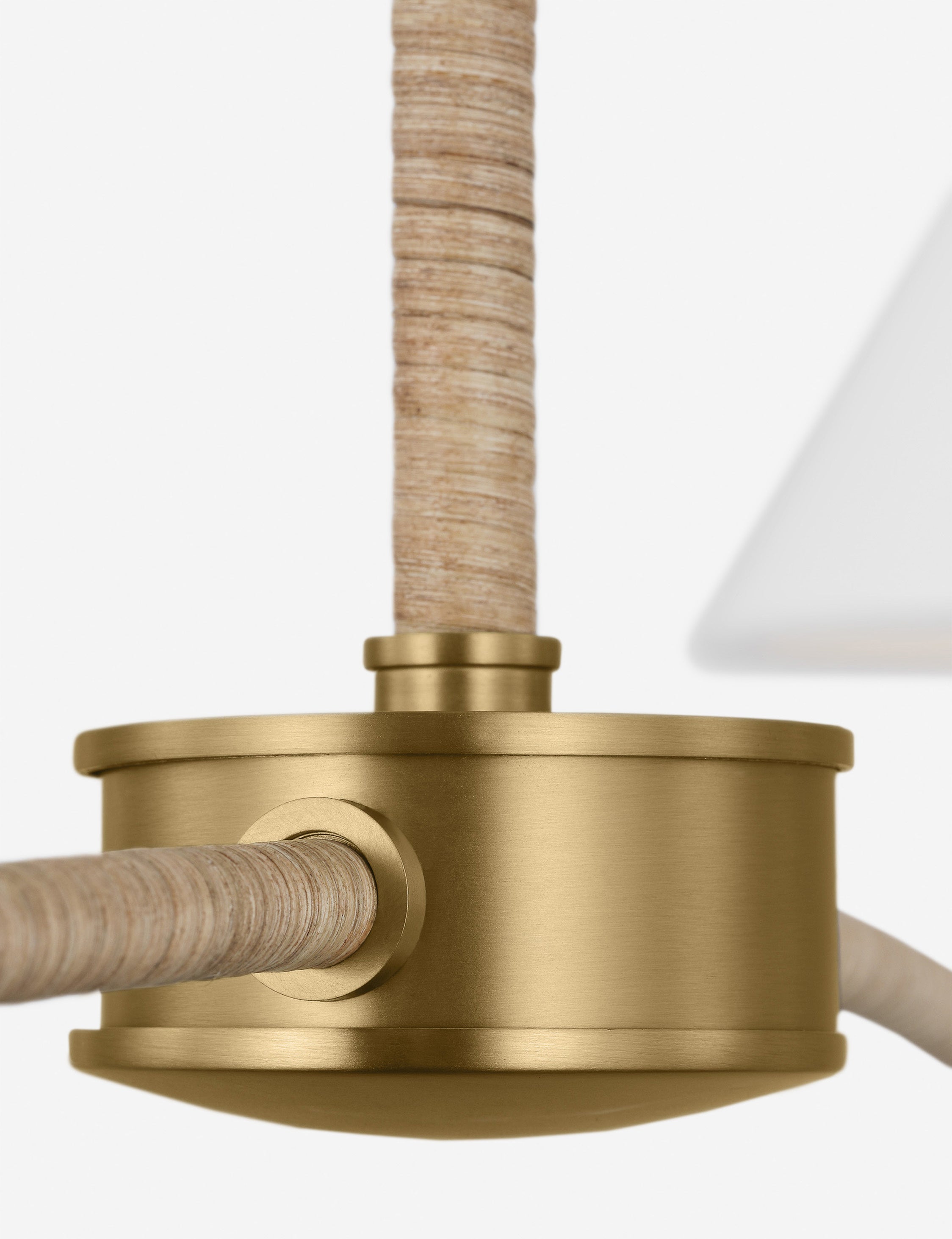 Lulu and Georgia Swanner Linear Chandelier – Brass - view 4