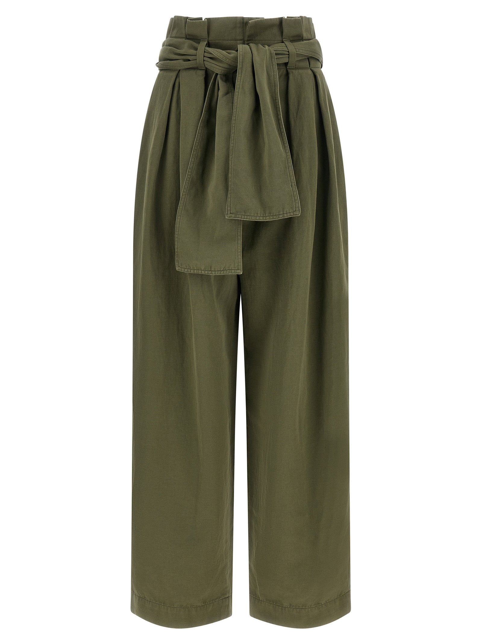 Balmain High Waist Pants – 66% cotton, 34% linen