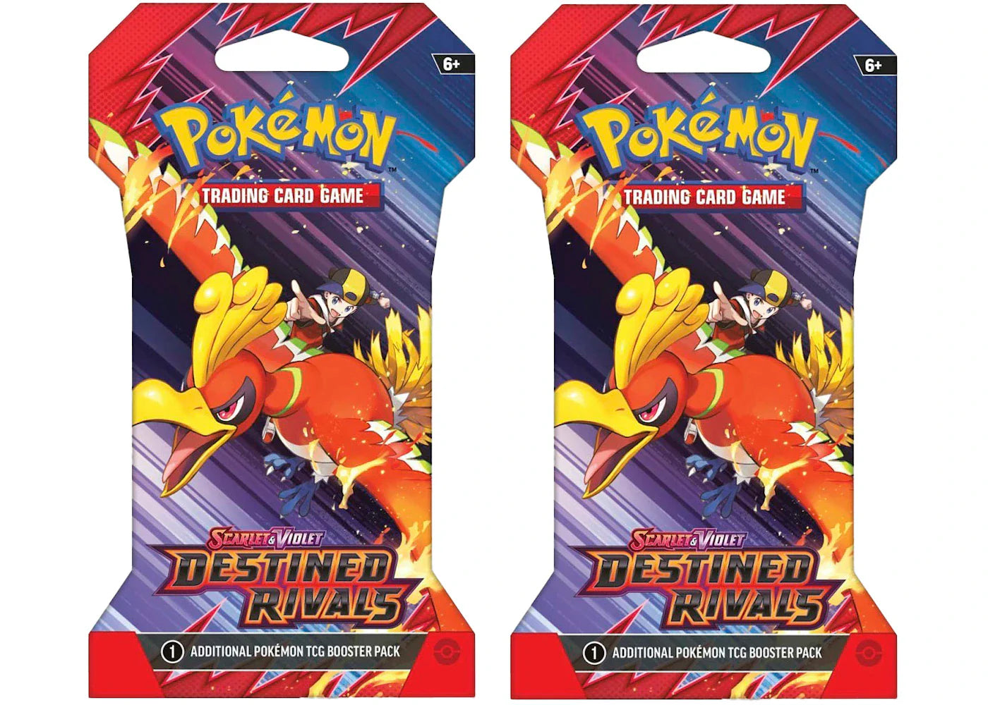 Scarlet violet destined – 2025 Pokémon Scarlet & Violet Destined Rivals Booster Pack 2x Lot (Artwork May Vary)