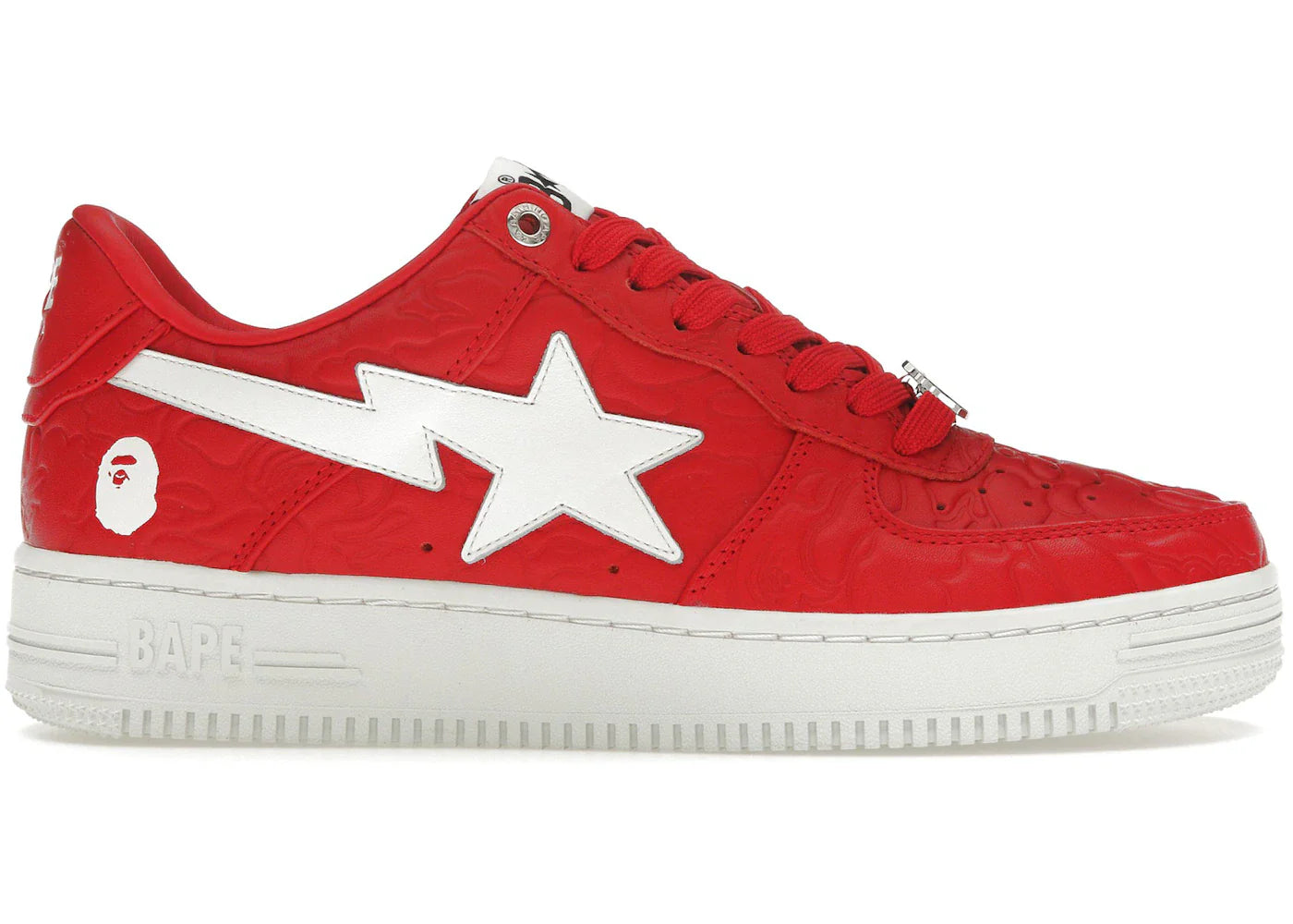 Sta low 3 – A Bathing Ape Bape Sta Low #3 Line Camo Red