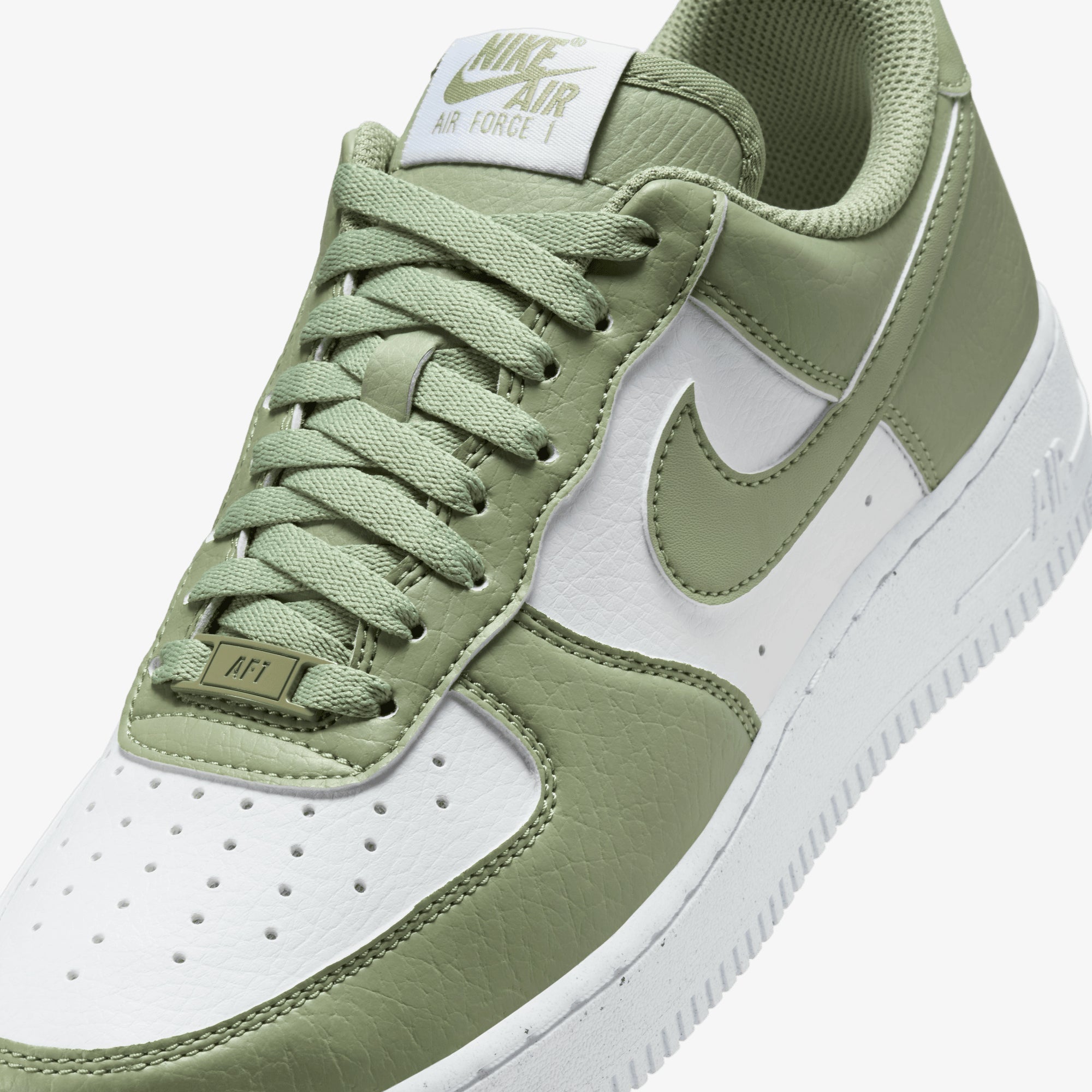 Nike | Air Force 1 '07 Next Nature { White/oil Green-white - view 5