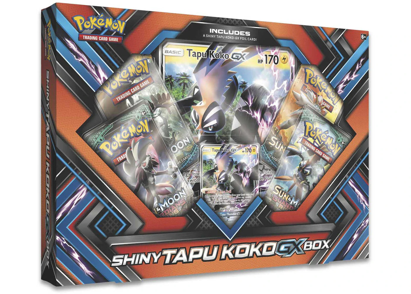 Pokémon 2017 Pokemon TCG Shiny Tapu Koko GX Box