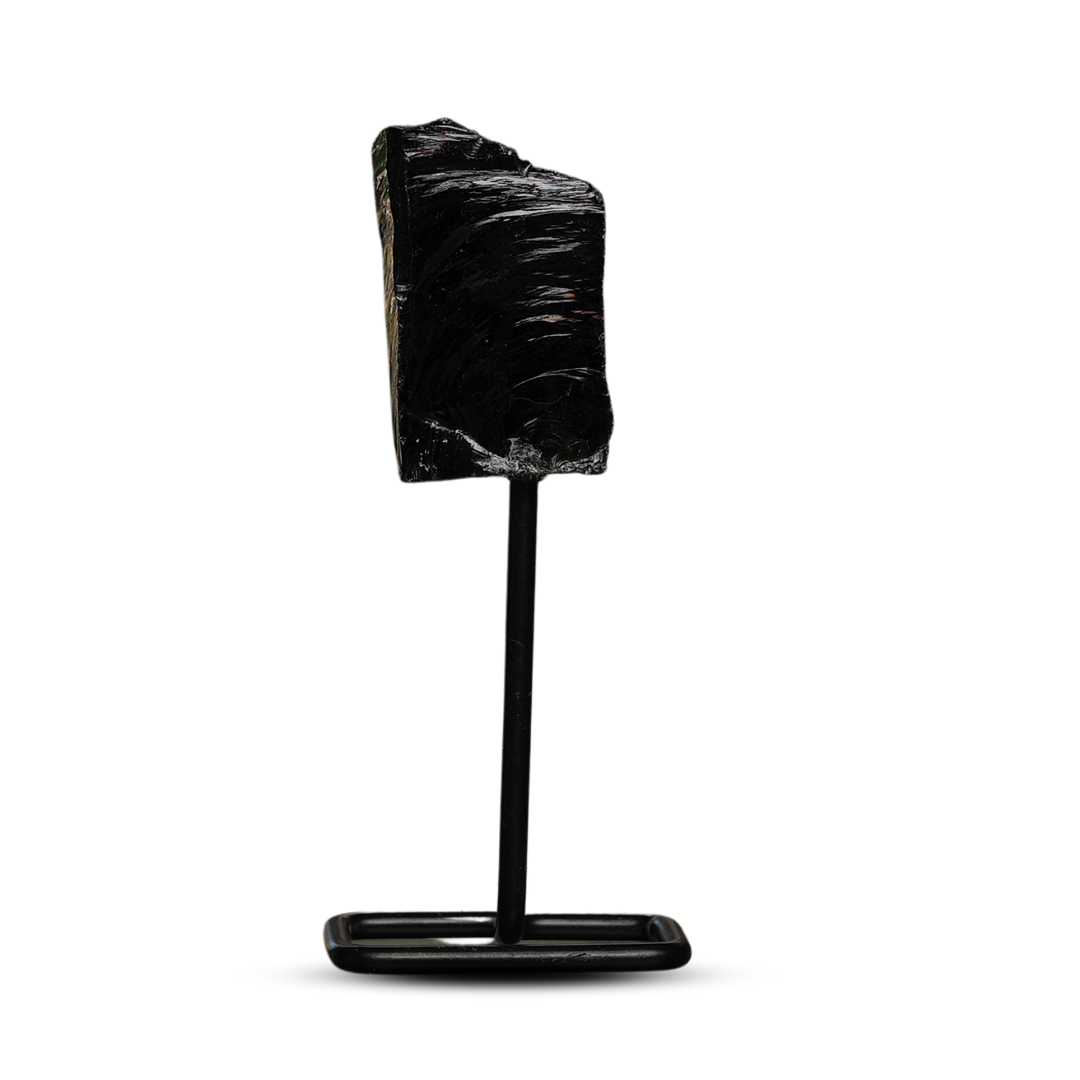 Gemsmantra Black Obsidian Raw Stone Stand - view 4