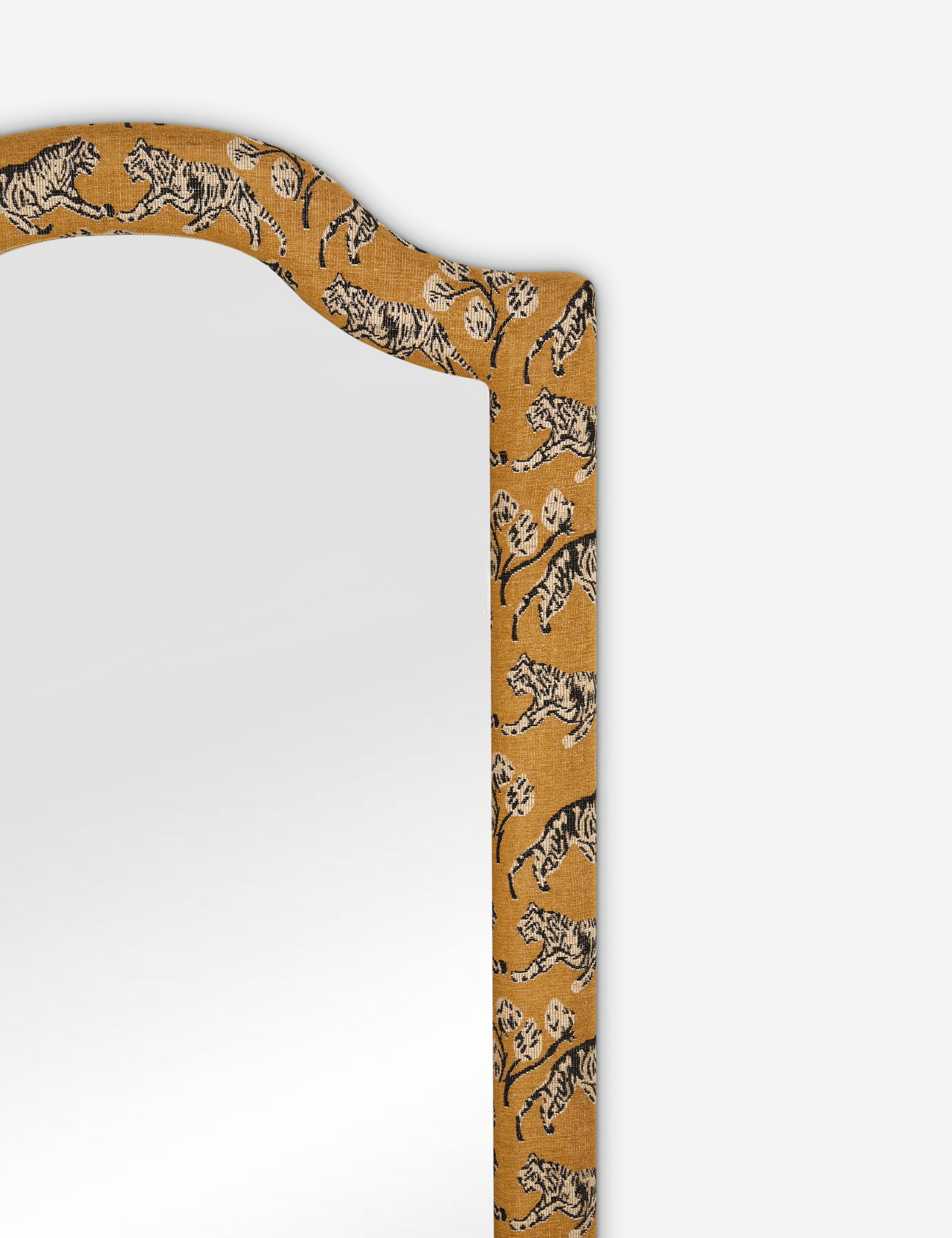 Lulu and Georgia Tiger Upholstered Full Length Mirror by Sarah Sherman Samuel - view 4