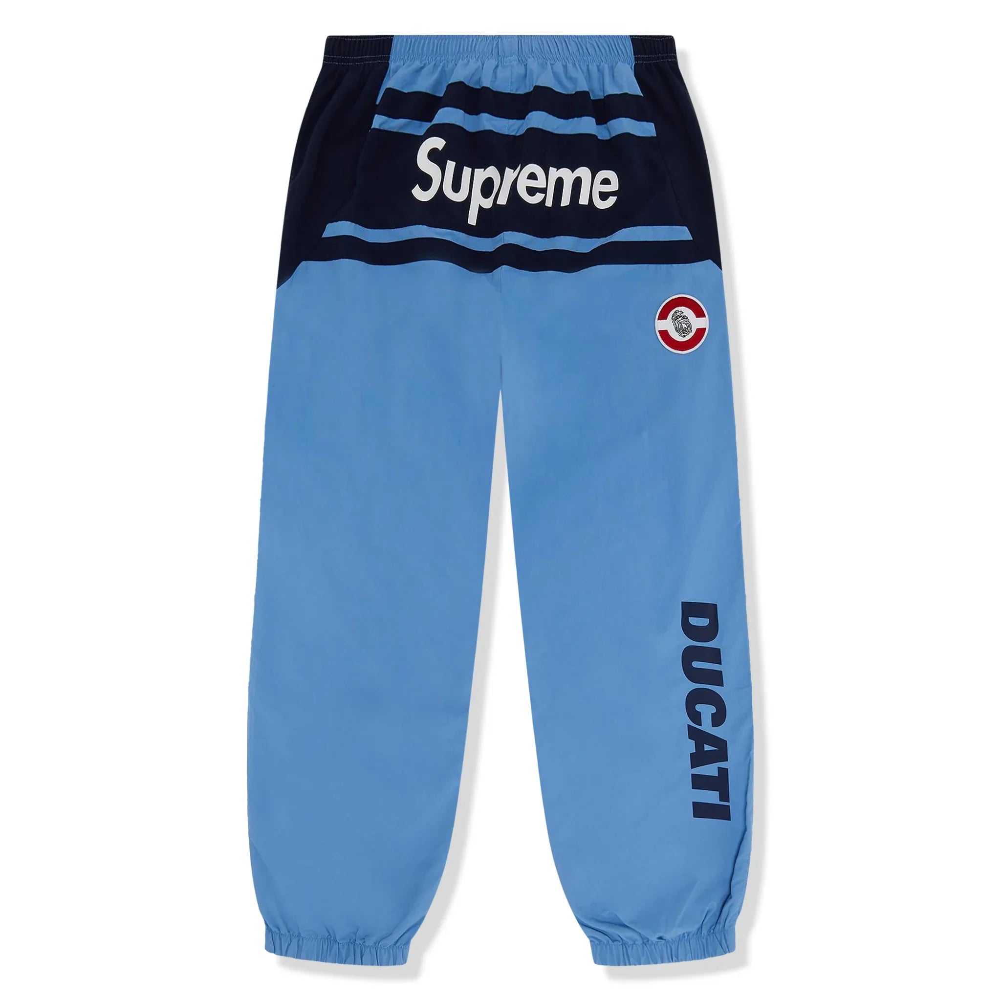 Supreme x Ducati Light Blue Track Pants - view 2