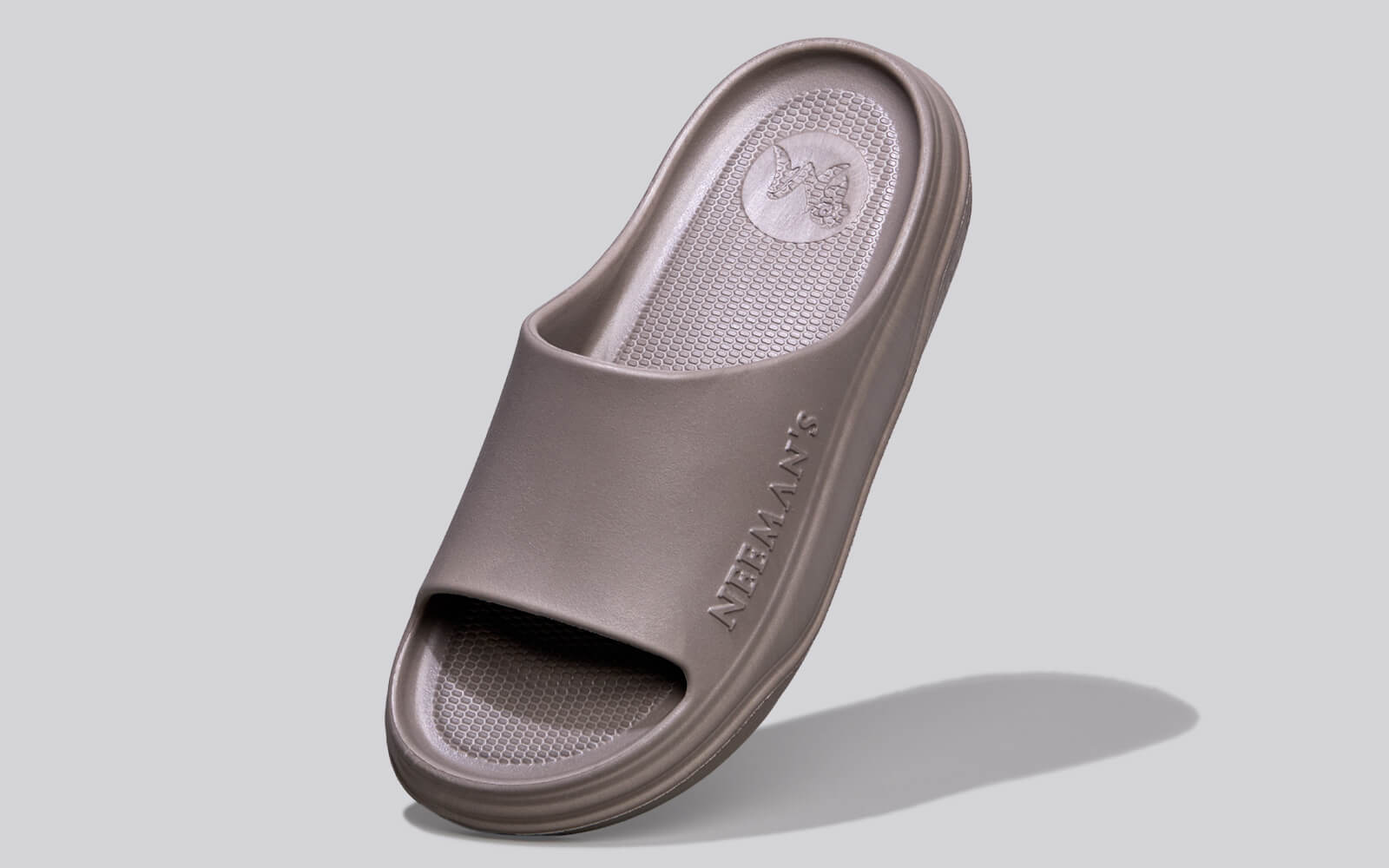 Neeman's Cushers Slides For Women : Goat Grey - view 2
