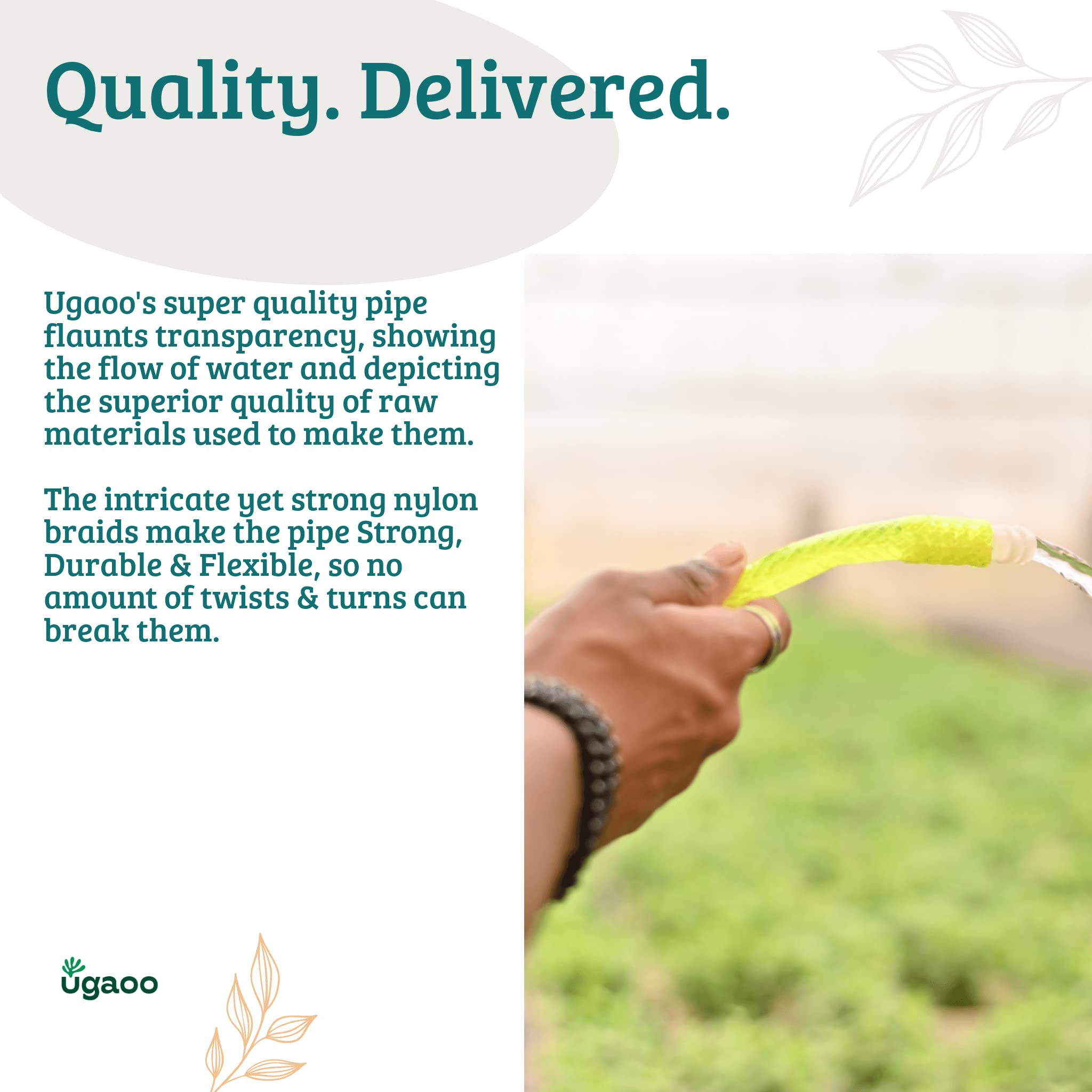 Ugaoo PVC Unbreakable Hose Pipe For Garden - view 7