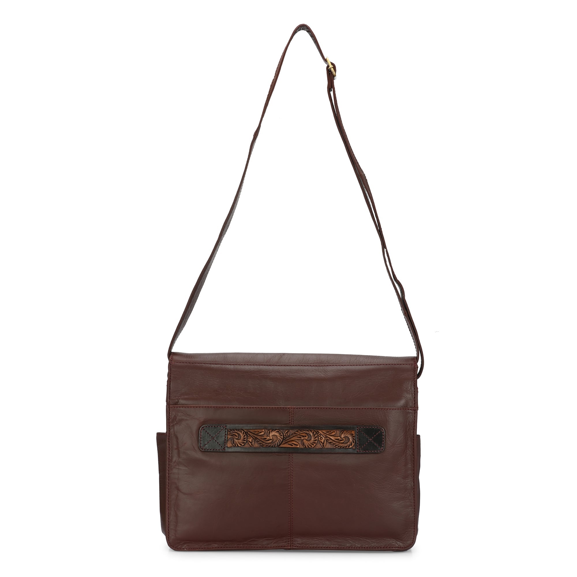 Hand-Carved Bags by Lafattio – Brown - view 6
