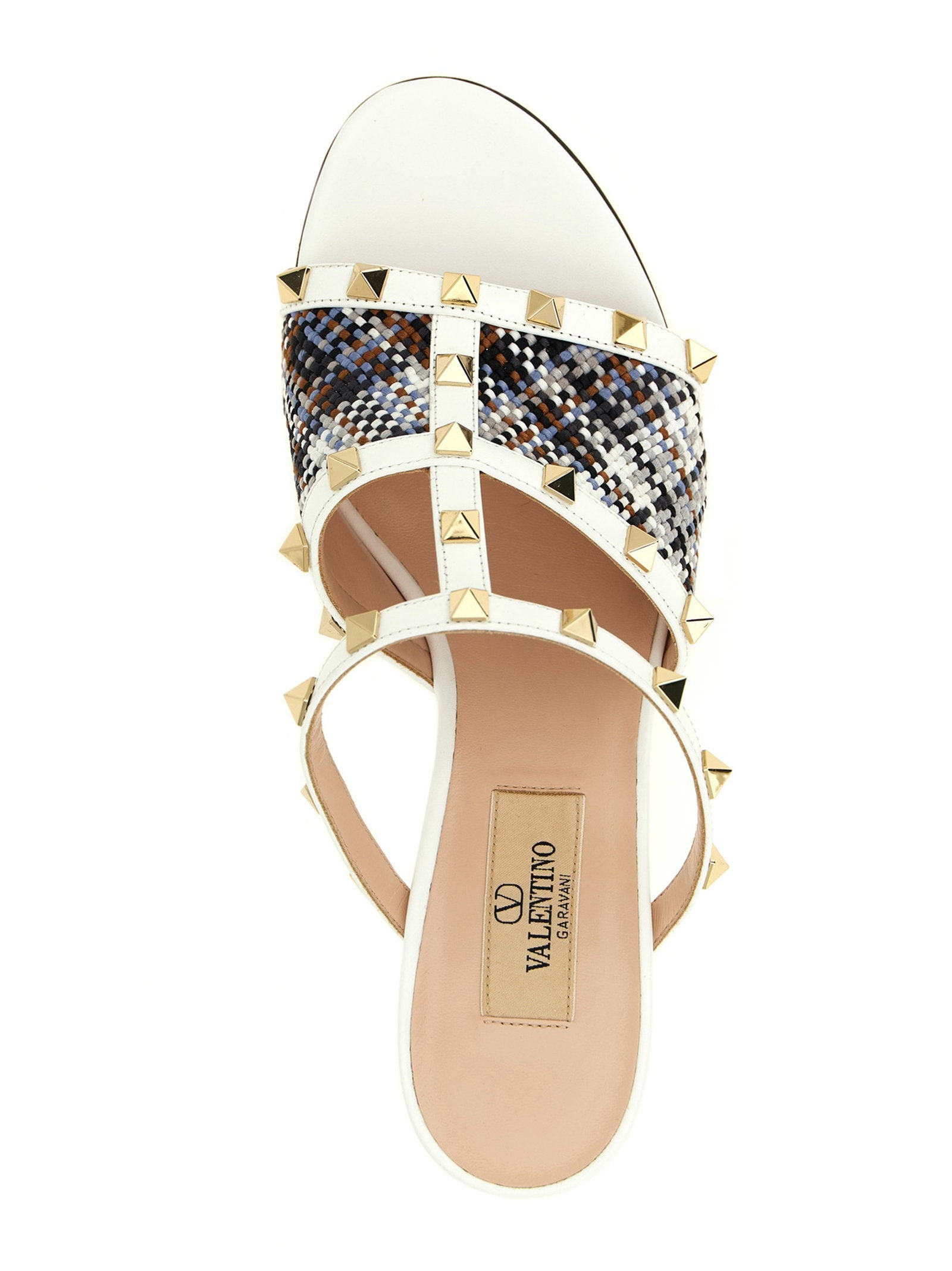 Valentino Garavani Rockstud Slides – 100% polyester - view 4
