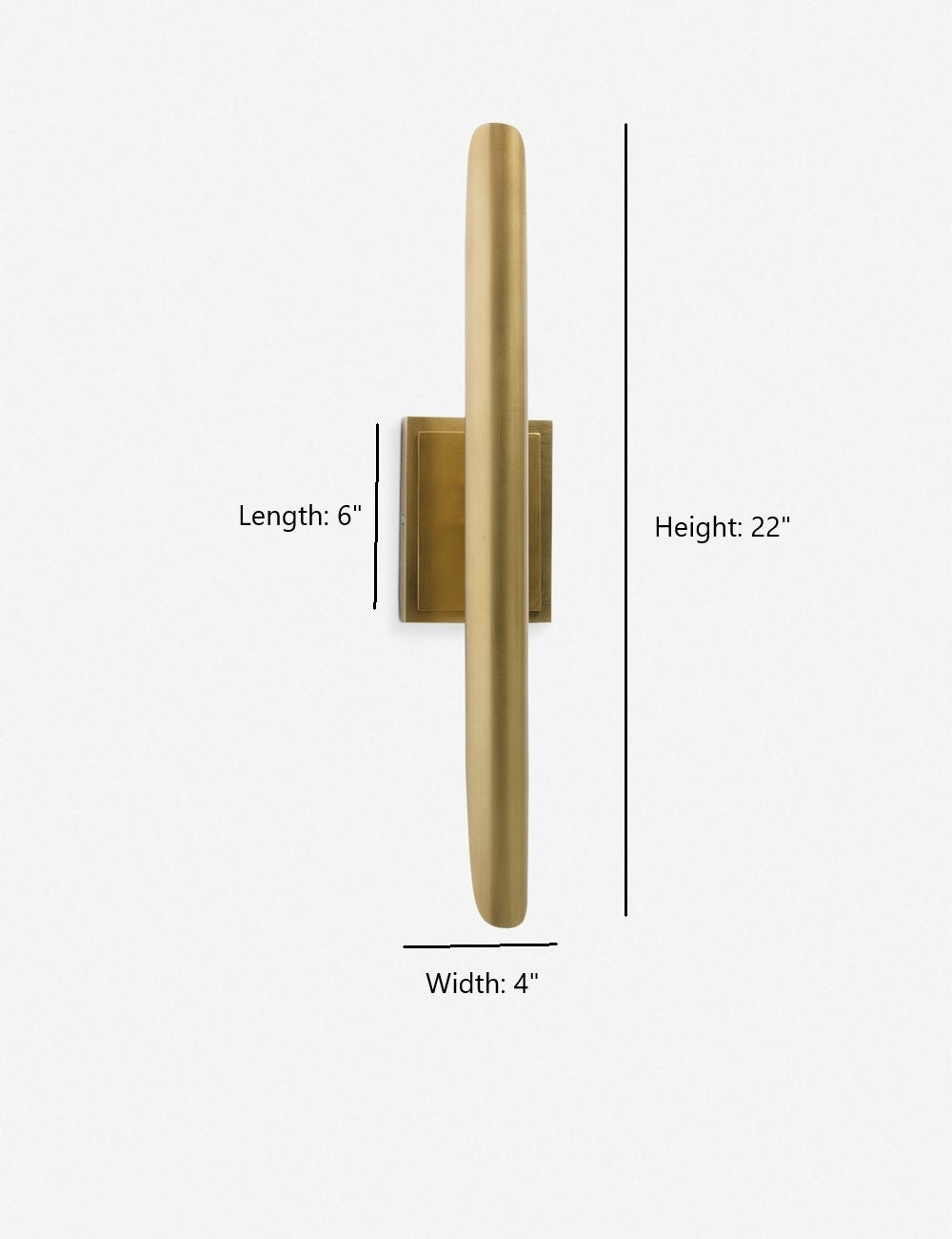 Lulu and Georgia Baton Sconce by Regina Andrew - view 2