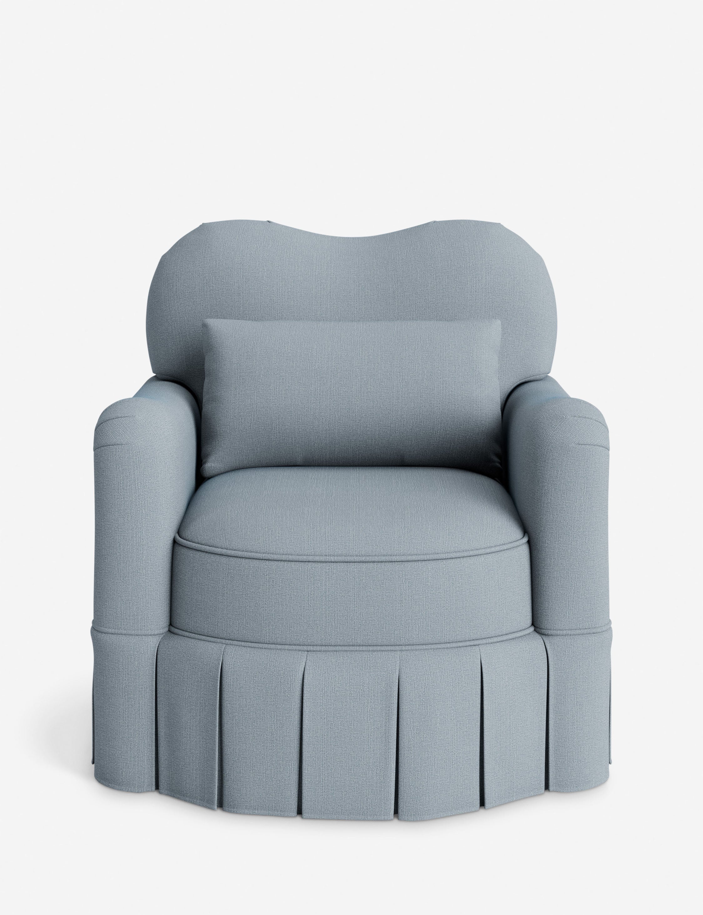 Lulu and Georgia Middleton Skirted Accent Chair by Ginny Macdonald - view 10