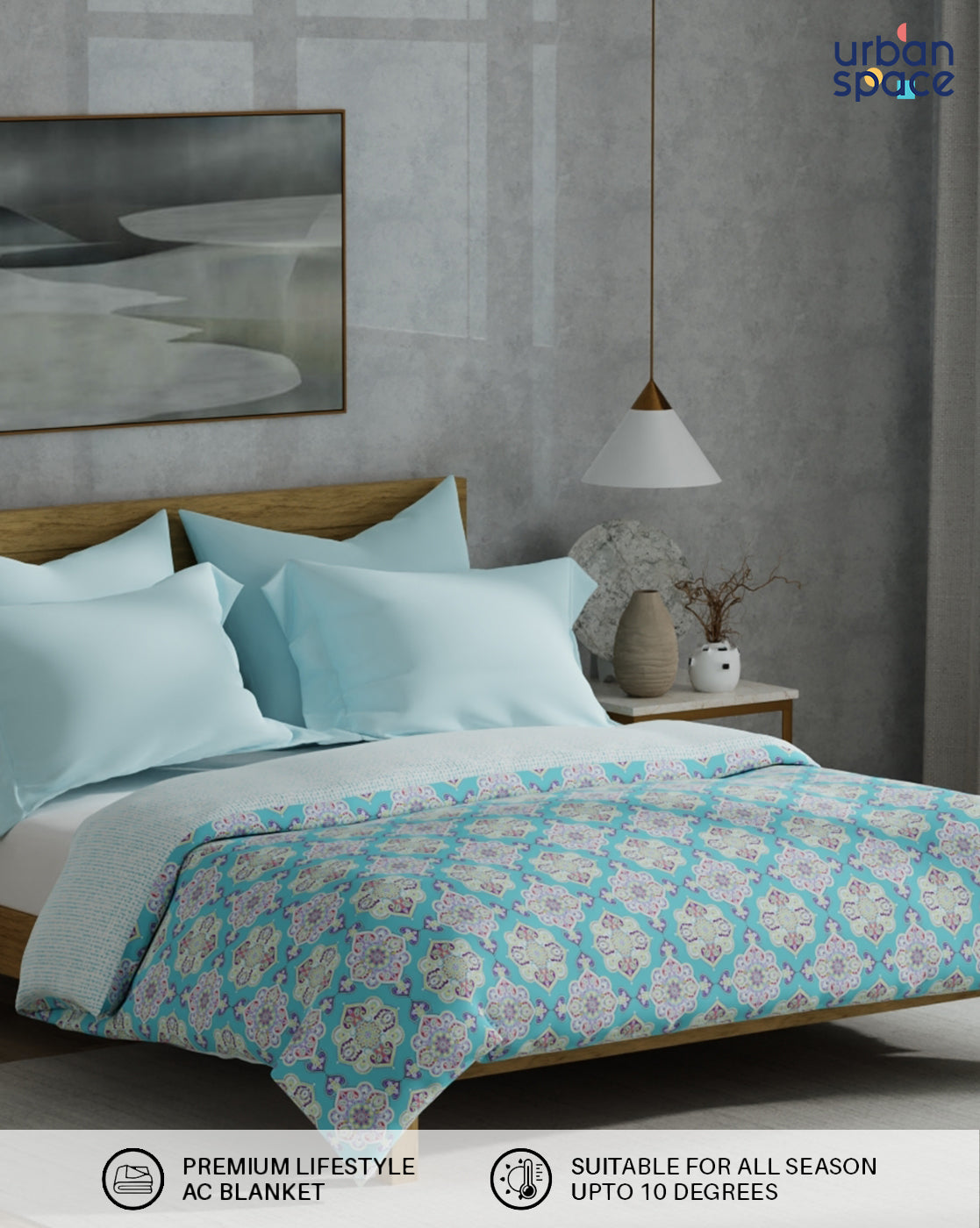 Urban Space -Home Furnishing Store Microfiber 120 GSM All Season AC Blanket / Dohar for bedroom - Jodhpur - view 2