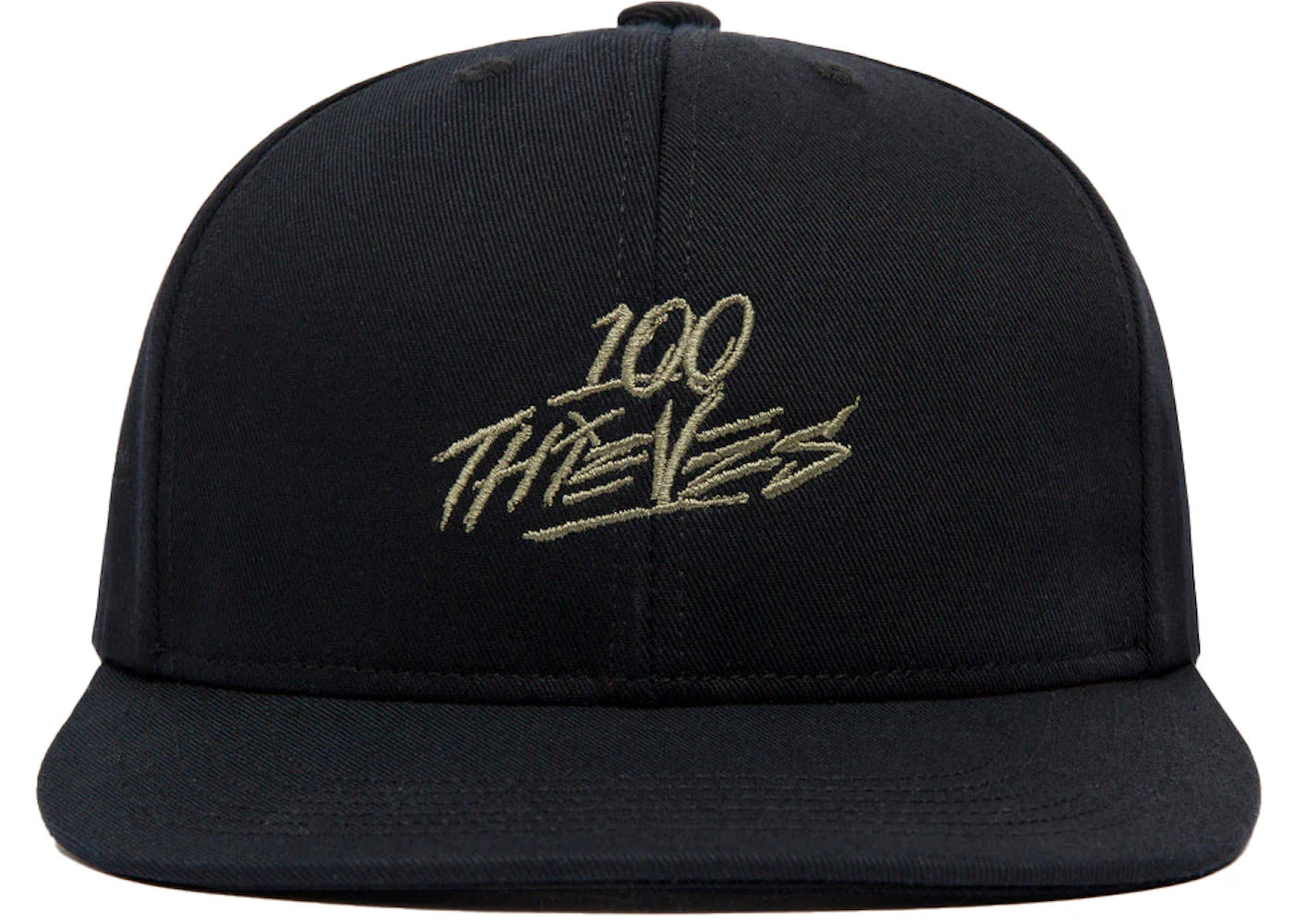 100 Thieves FW22 6-Panel Snapback Black