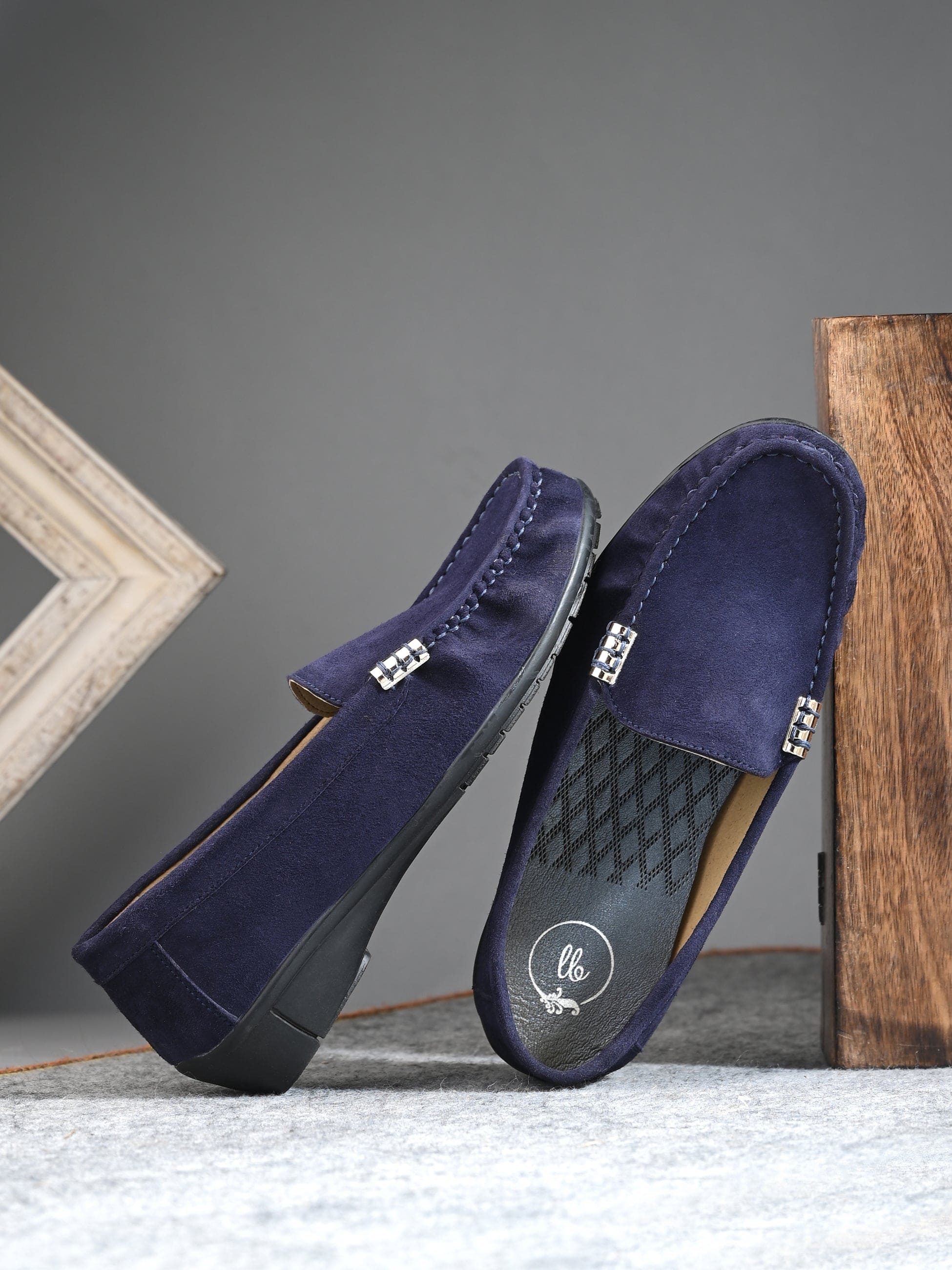 ladybossbyegoss Santorini Suede Loafers by Lady Boss - view 18