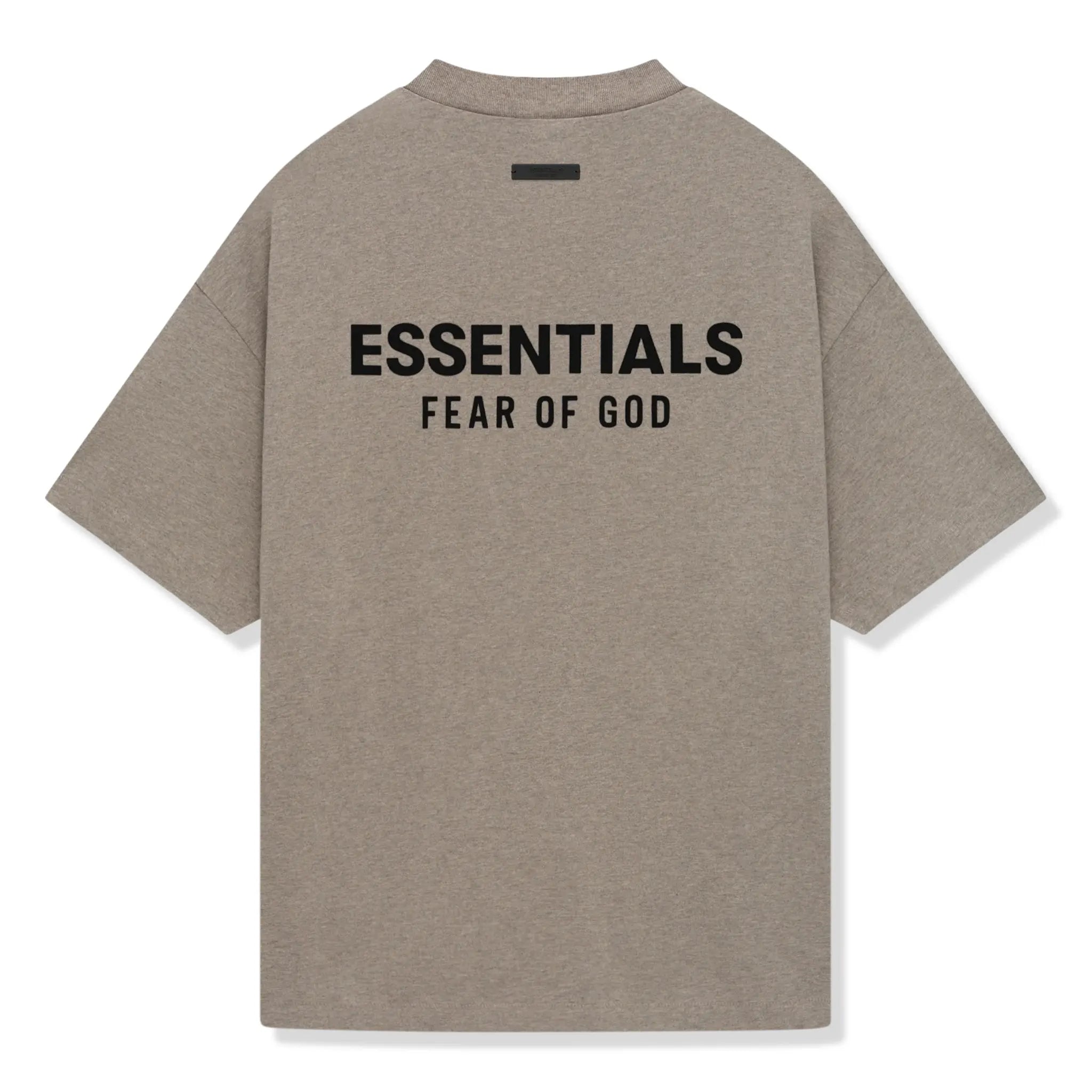 Fear Of God Essentials Jersey Crewneck Heather Grey T Shirt - view 2