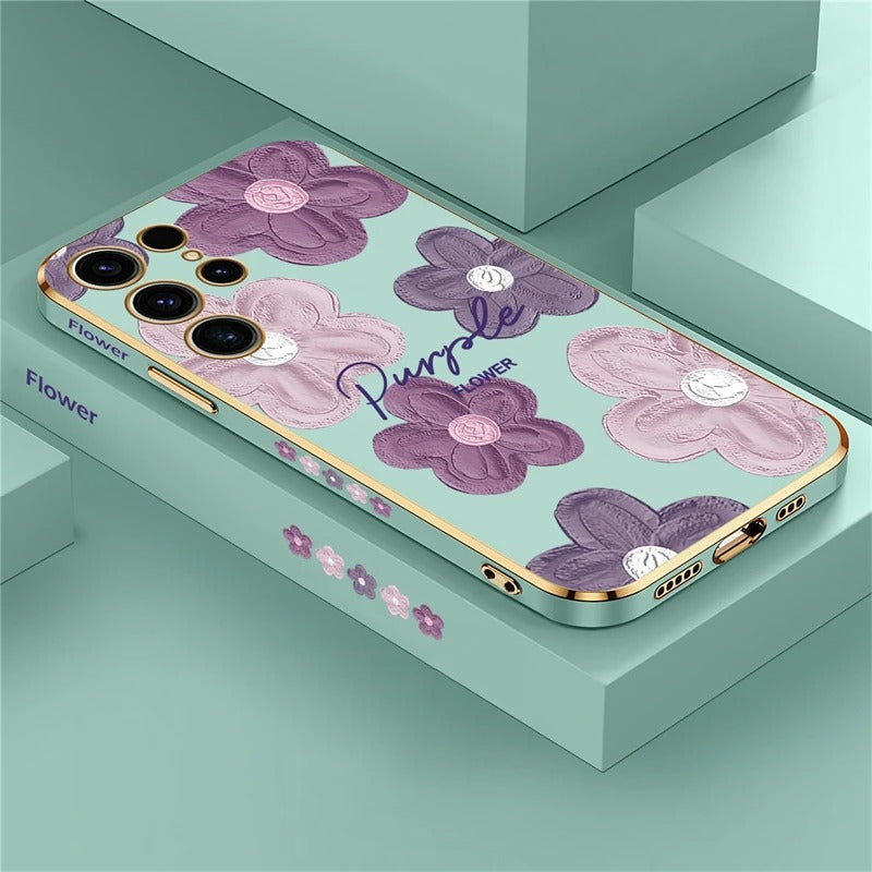 Peeperly Botanical Fusion Painting Floral Petals Case