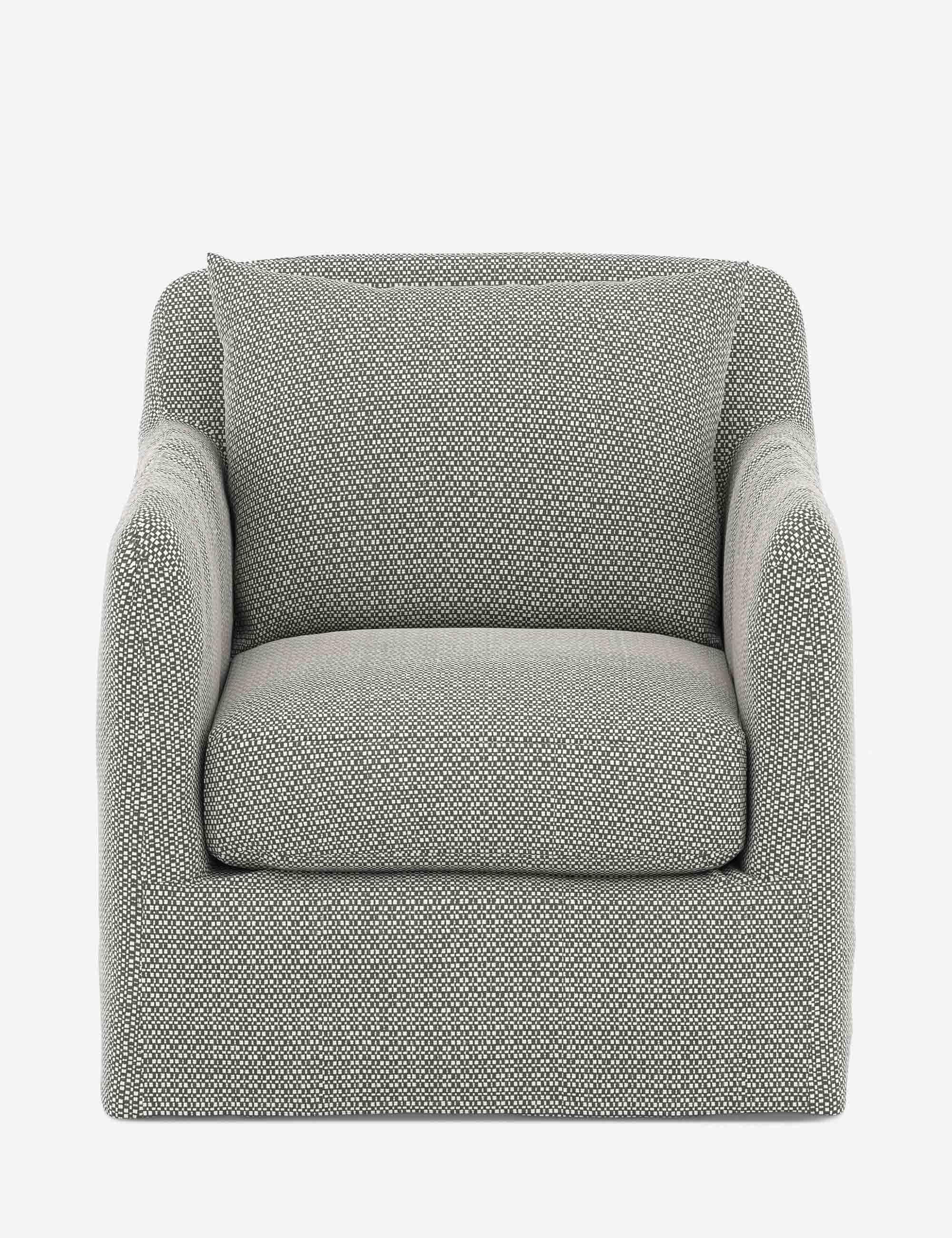 Lulu and Georgia Orlena Outdoor Swivel Chair