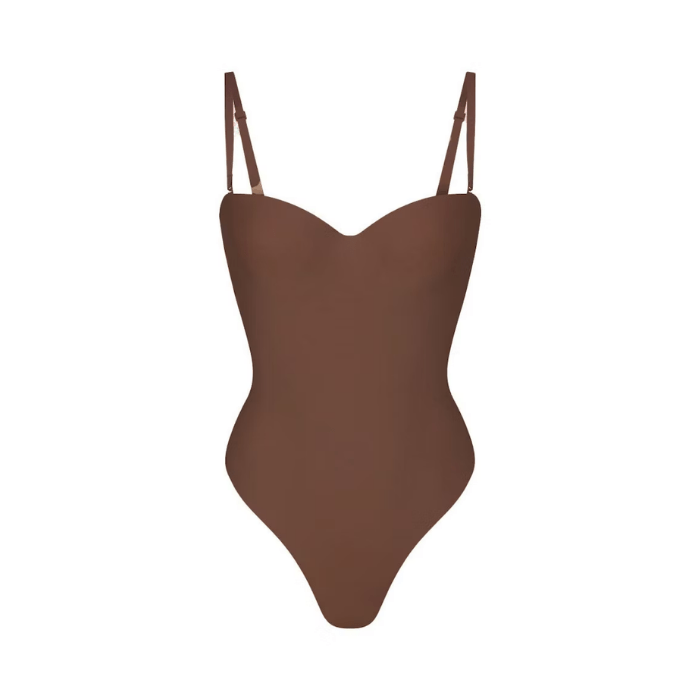 HYPE ELIXIR Skims Body Underwire Thong Bodysuit Jasper