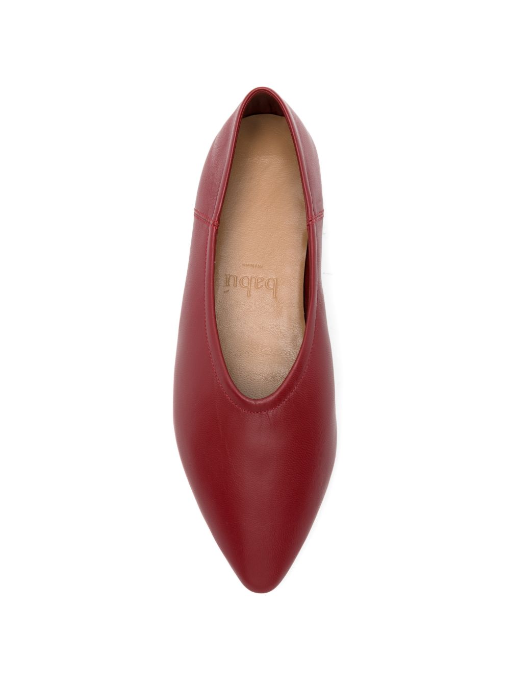 Babu' Milano Leather ballet flats – Outer: Calf Leather 100% - view 3