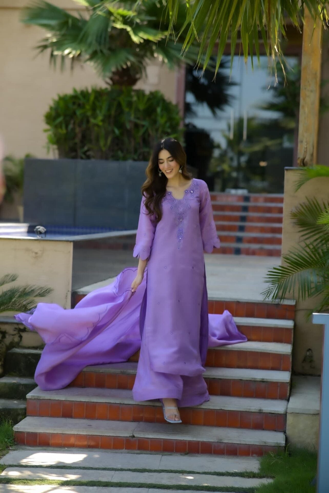 Idaho-o Lavender Lustre cosmos suit set