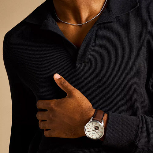 Fossil Townsman Automatic Cream Dial Men 44mm ME3266 - view 2