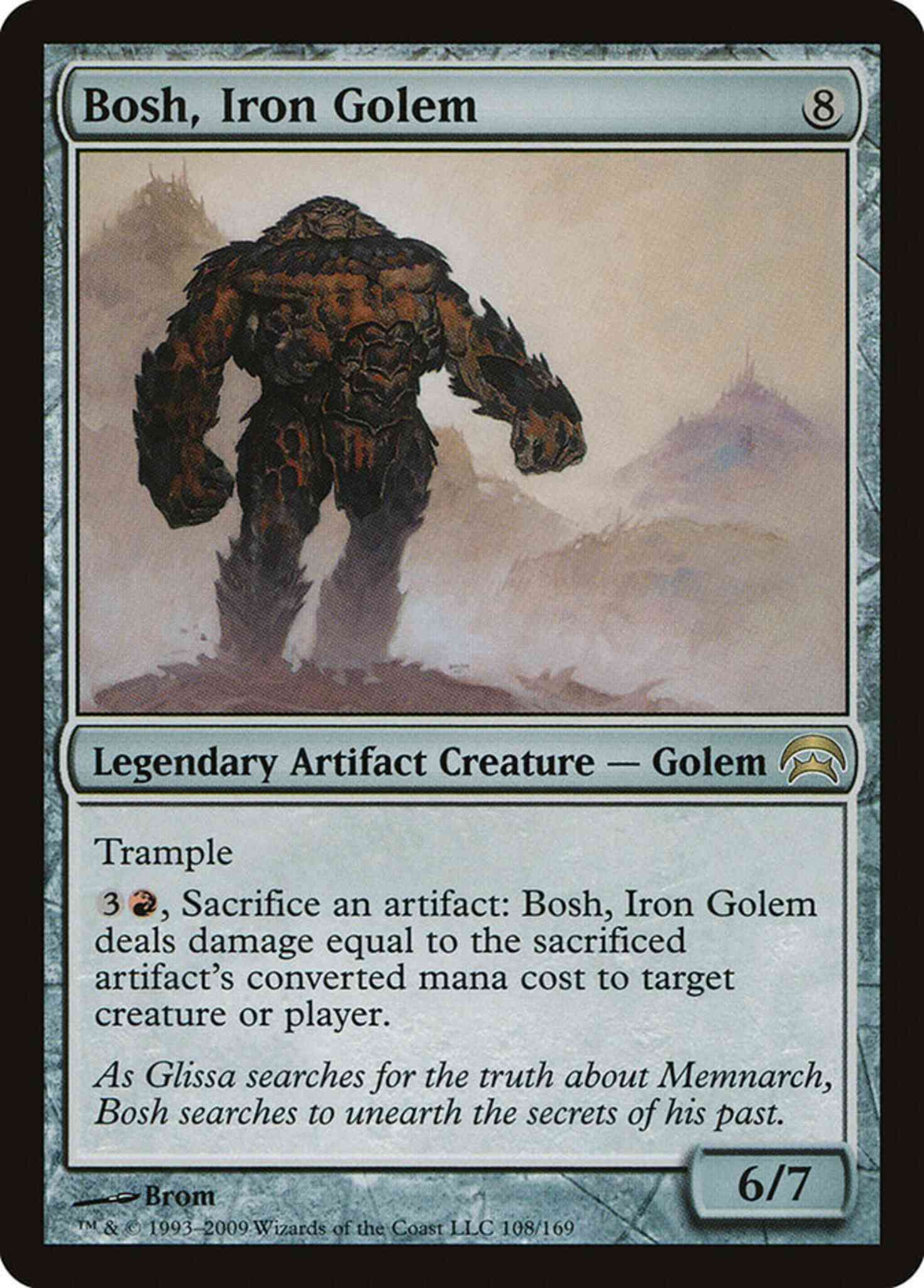 Bosh iron golem – Magic Bosh, Iron Golem [108] [Planechase] [Non-Foil]