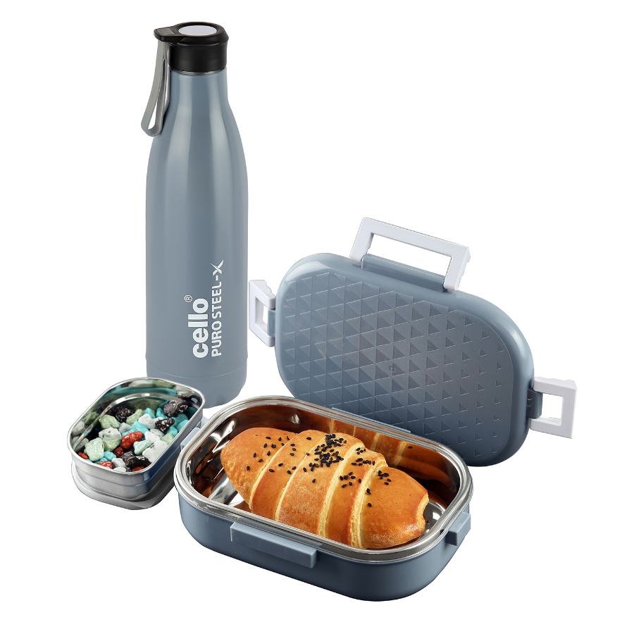 Cello Altro Neo Lunch Box & Water Bottle Set - view 11