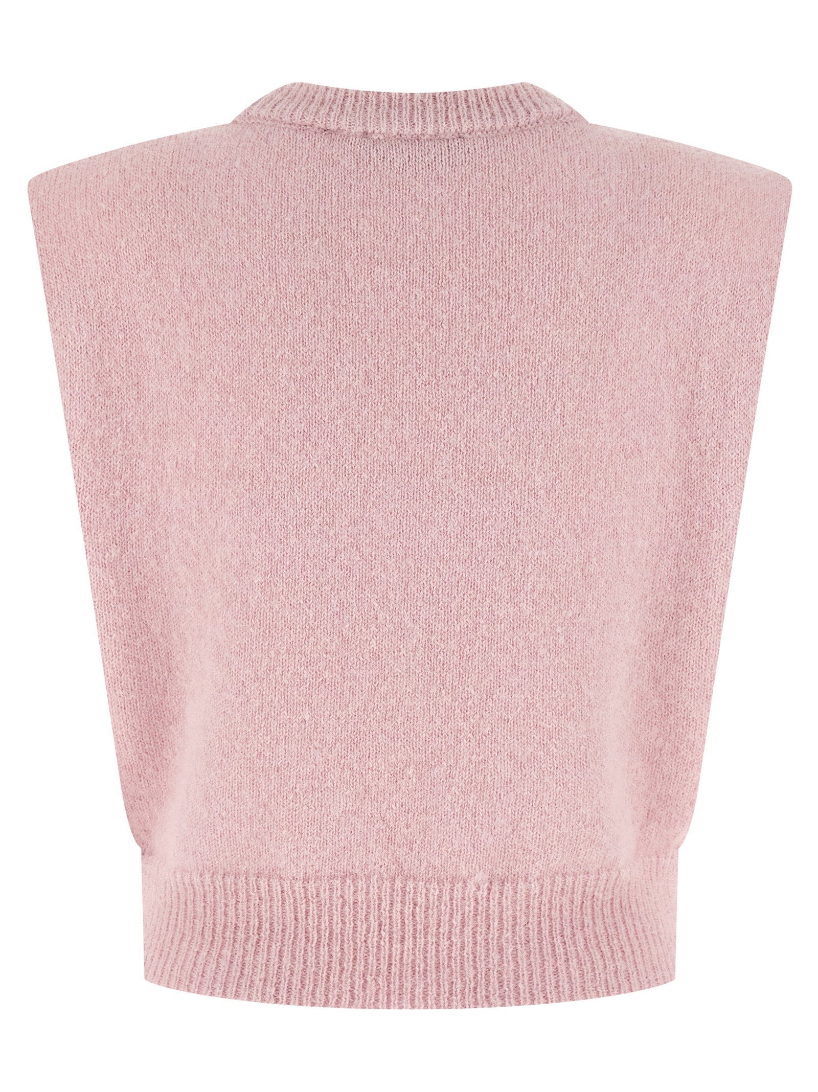 Rotate Birger Christensen Knit Cropped Vest - view 2