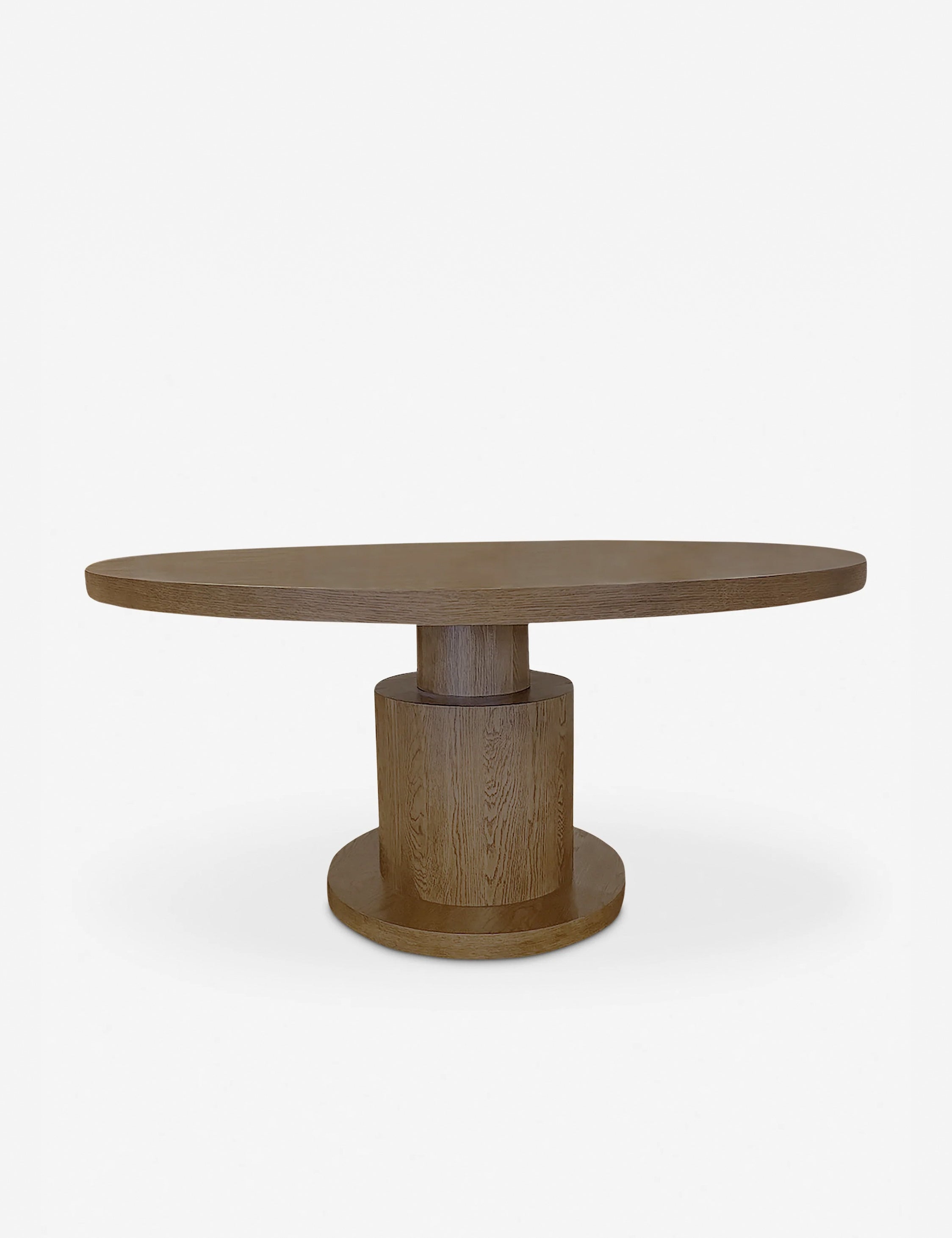 Lulu and Georgia Viona Round Dining Table – Brown - view 2