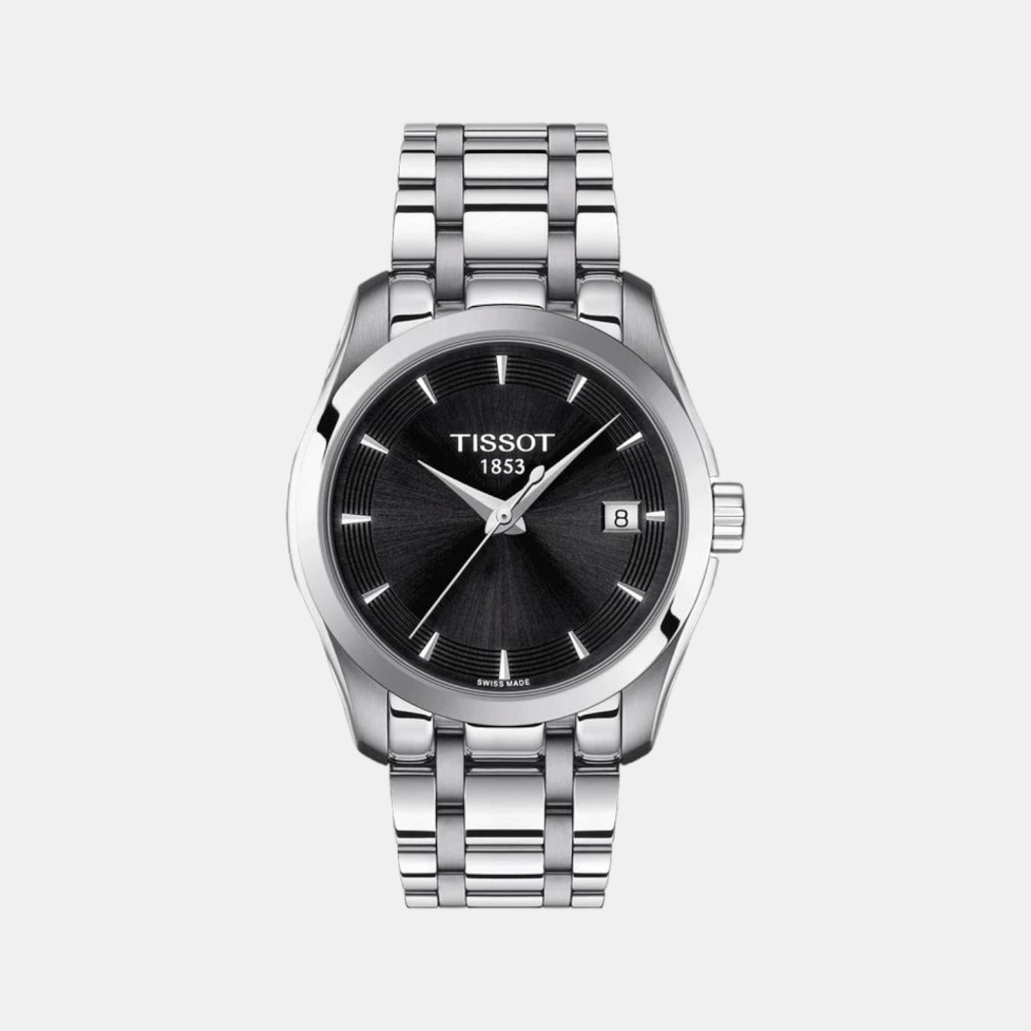 Tissot Couturier Women Analog Stainless Steel Watch T0352101105101