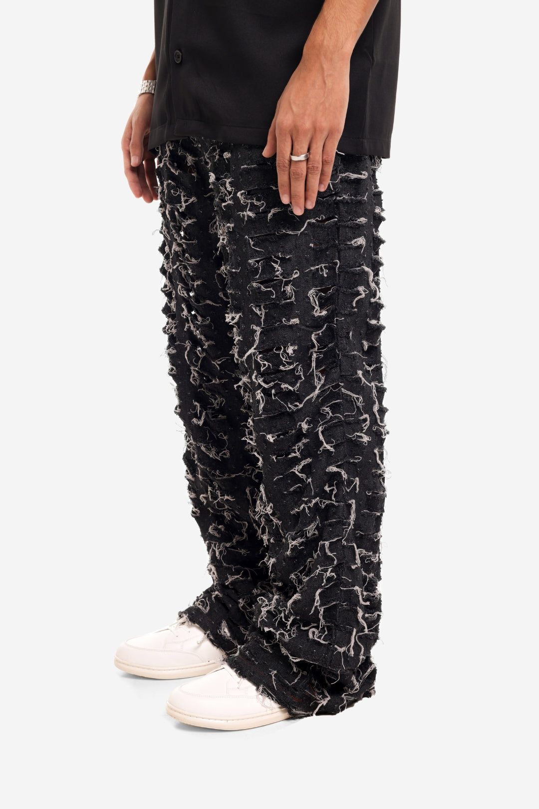 Cerise Clothing All Rugged Jeans - Black - view 2