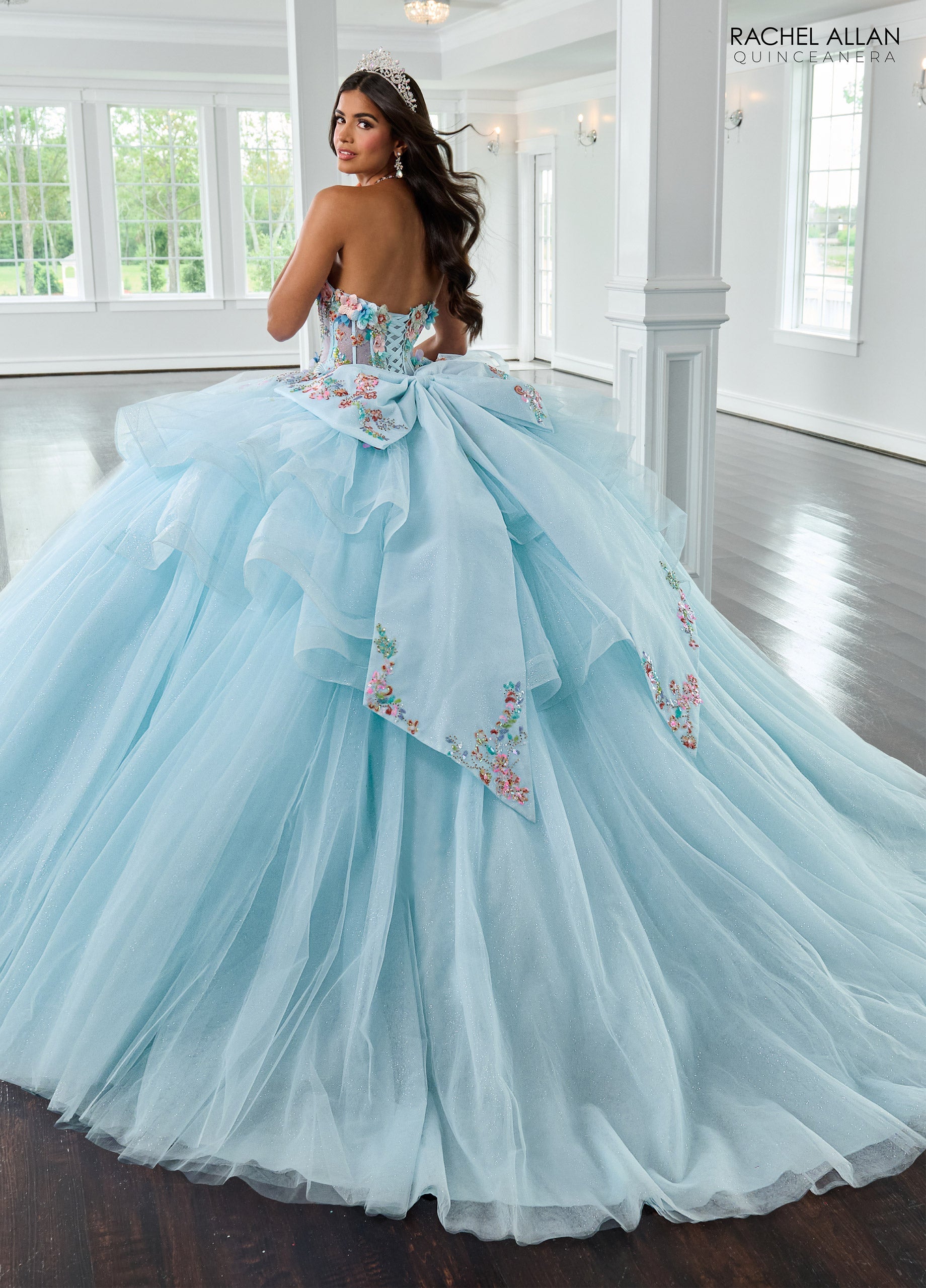 Mary's Bridal Long Sleeve Quinceanera Dress by Rachel Allan RQ1161 - view 2