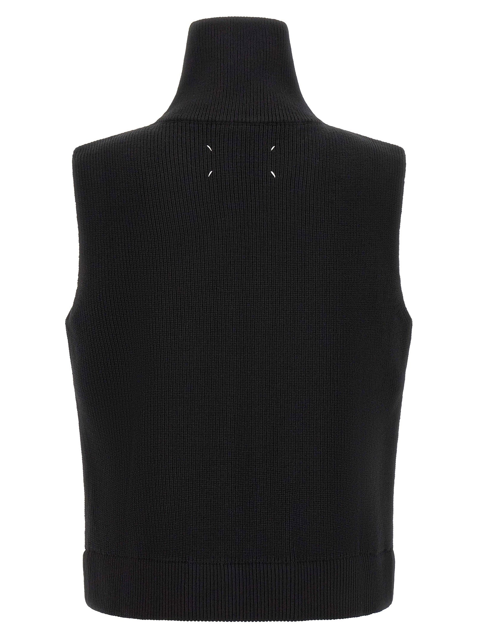 Maison Margiela Camionneur Vest – 74% wool, 26% cotton - view 2