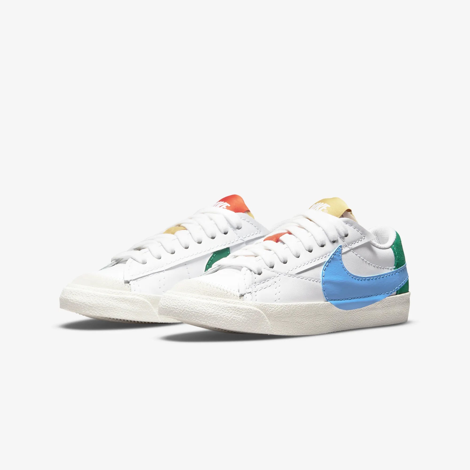 Jumbo white malachite-university – Nike | BLAZER LOW '77 JUMBO { WHITE/MALACHITE-UNIVERSITY BLUE