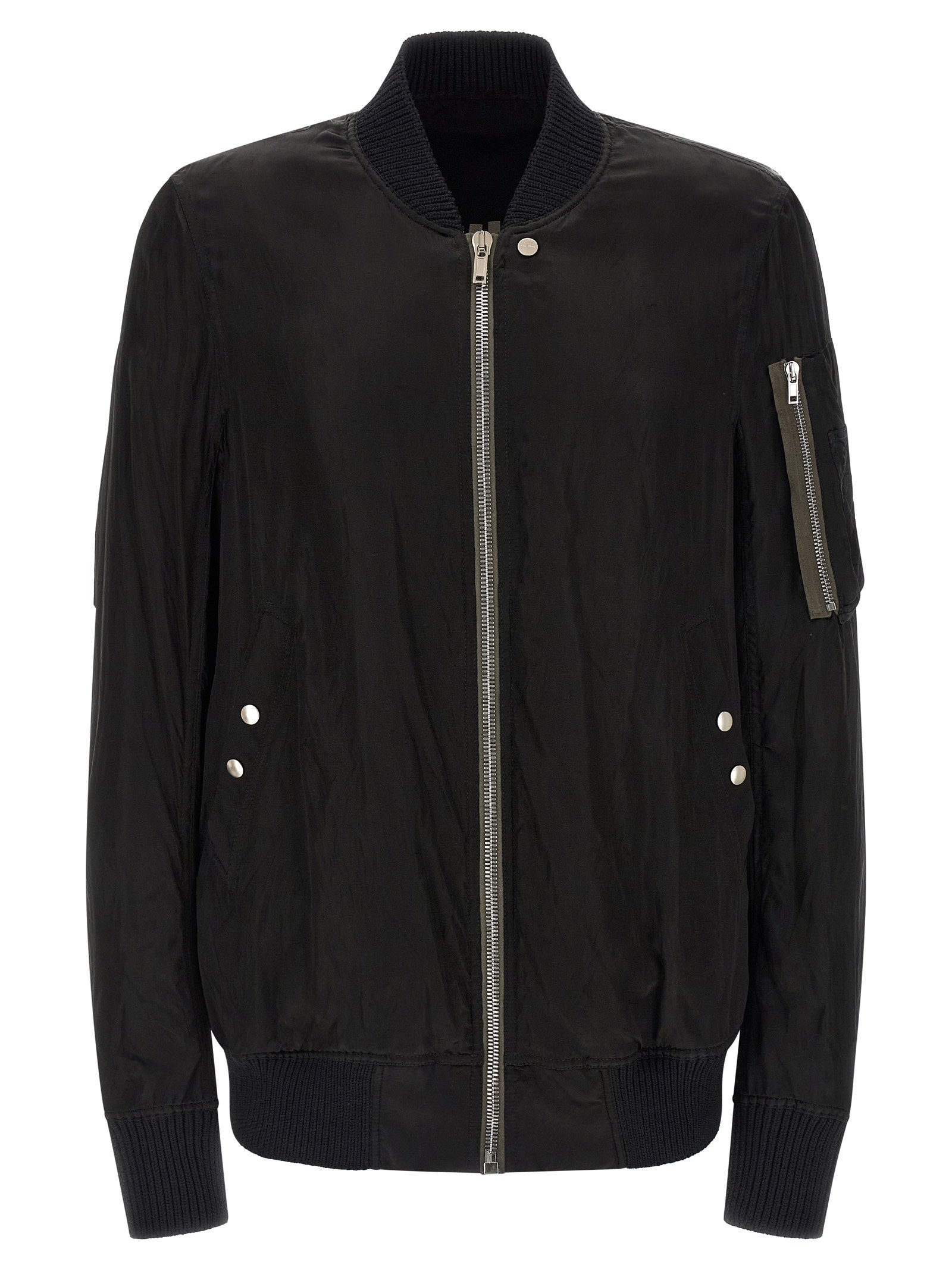 Rick Owens Classic Flight Bomber Jacket – 100% cupro