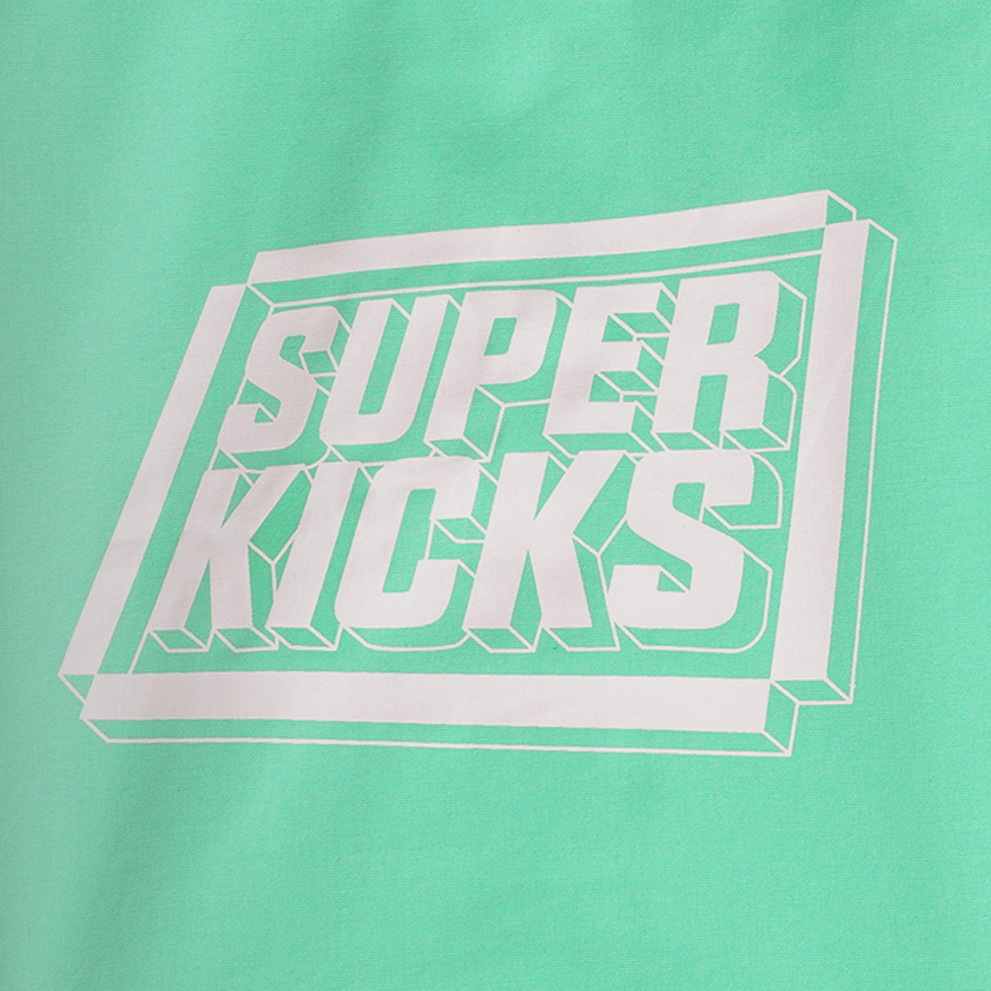 Superkicks | SUPERKICKS 3D LOGO M TOTE { MINT - view 2