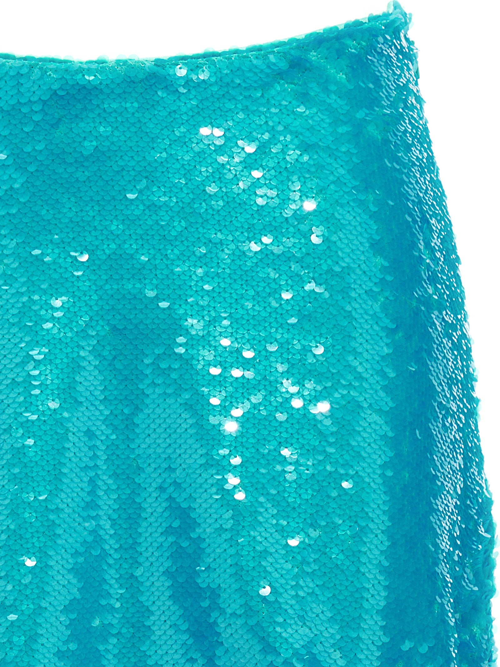 Ganni Sequin Midi Skirt – 100% recycled polyester - view 3