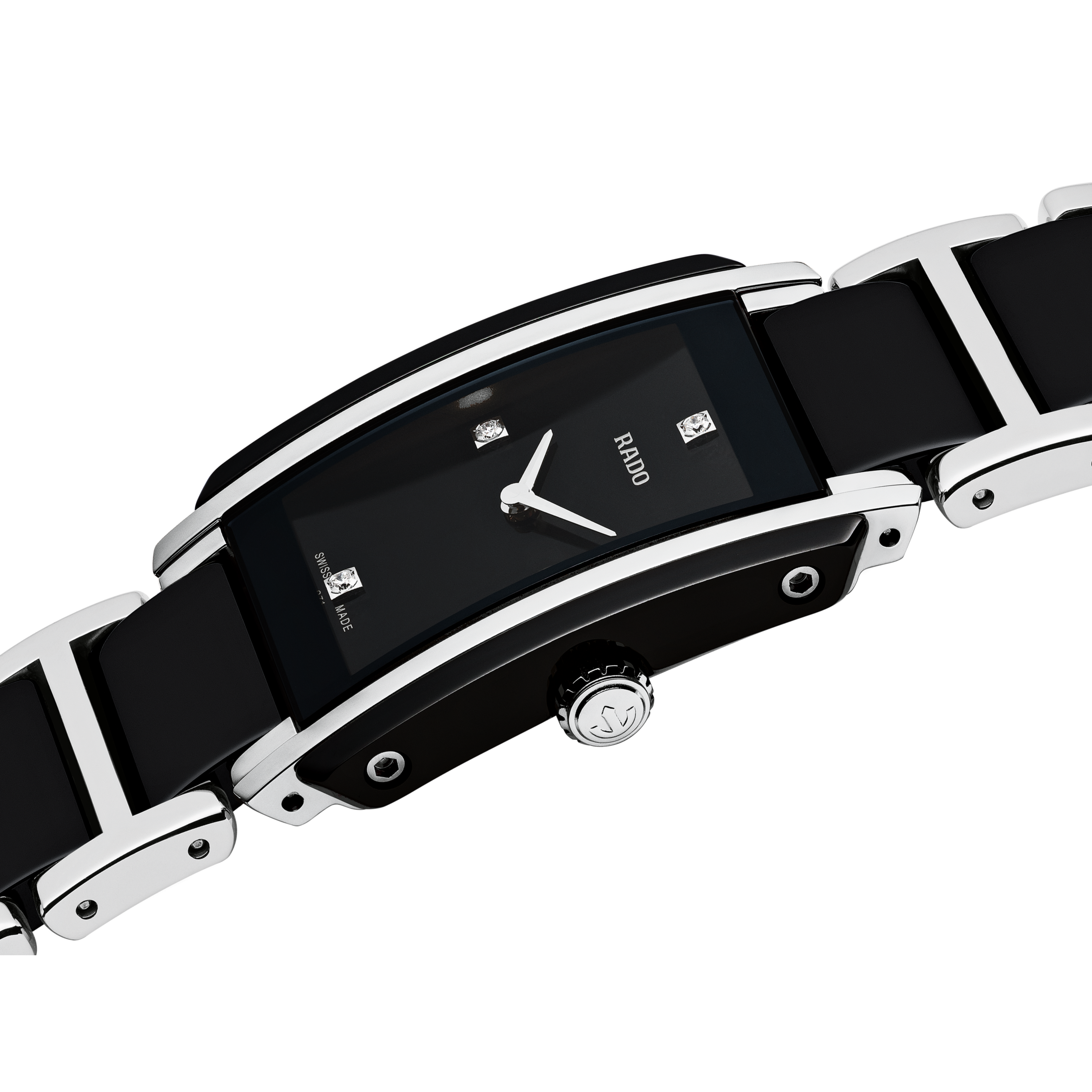 Rado Integral Black Dial Women 22.7mm