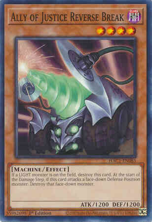 Yu-Gi-Oh! Ally of Justice Reverse Break - HAC1-EN085 - Common - 1st Edition