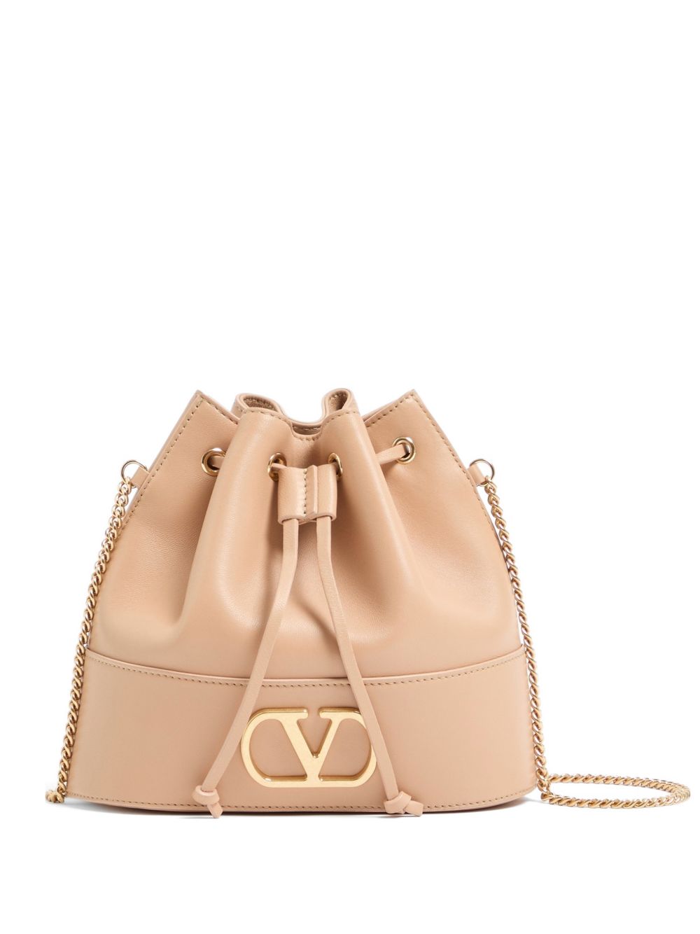 Valentino Garavani VLogo Chain Bag – Lambskin Leather 100%