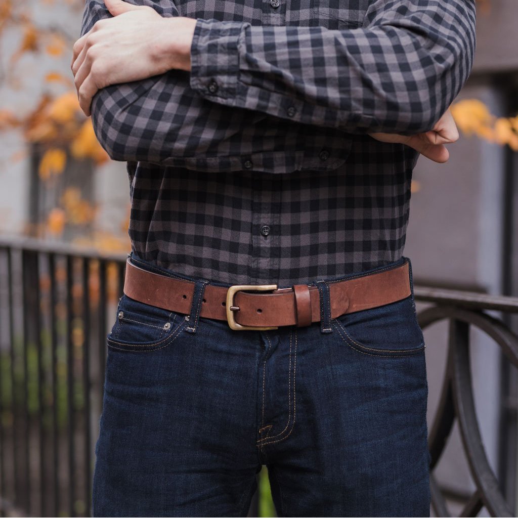 Thursday Boots - Accessories (WH) Men's Legacy Heritage Belt | Terracotta - view 3