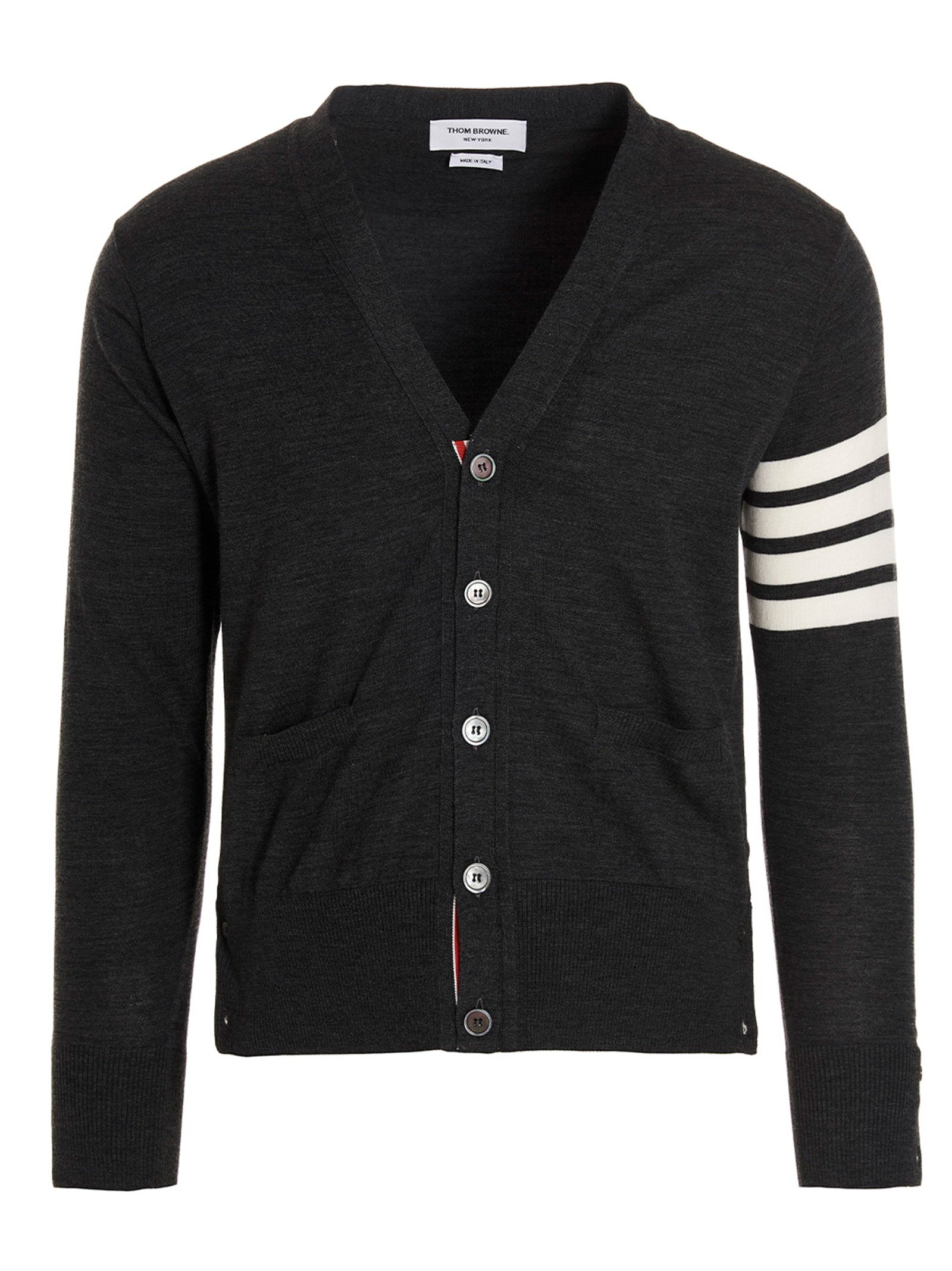 Thom Browne Merino Wool Cardigan – 100% merino wool