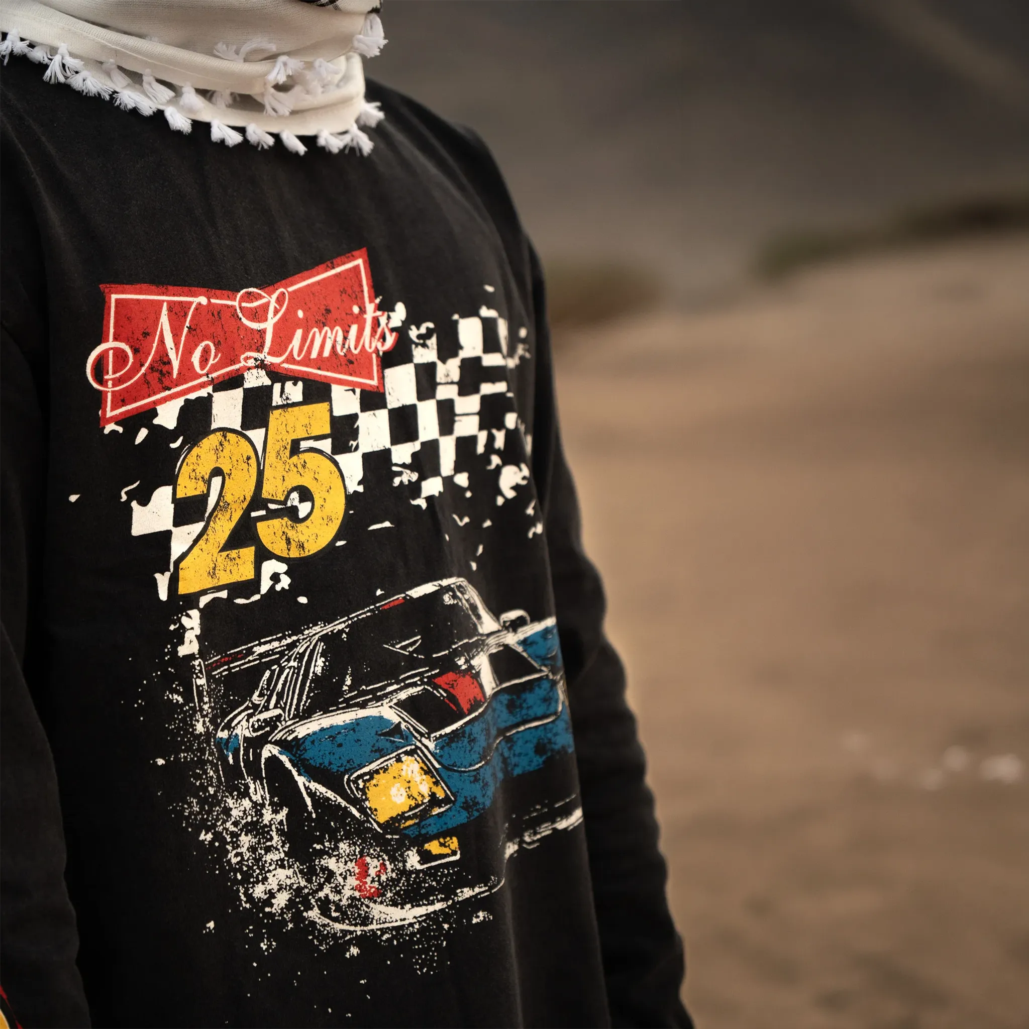 SIARR No Limits L/S Washed Black T-Shirt - view 7