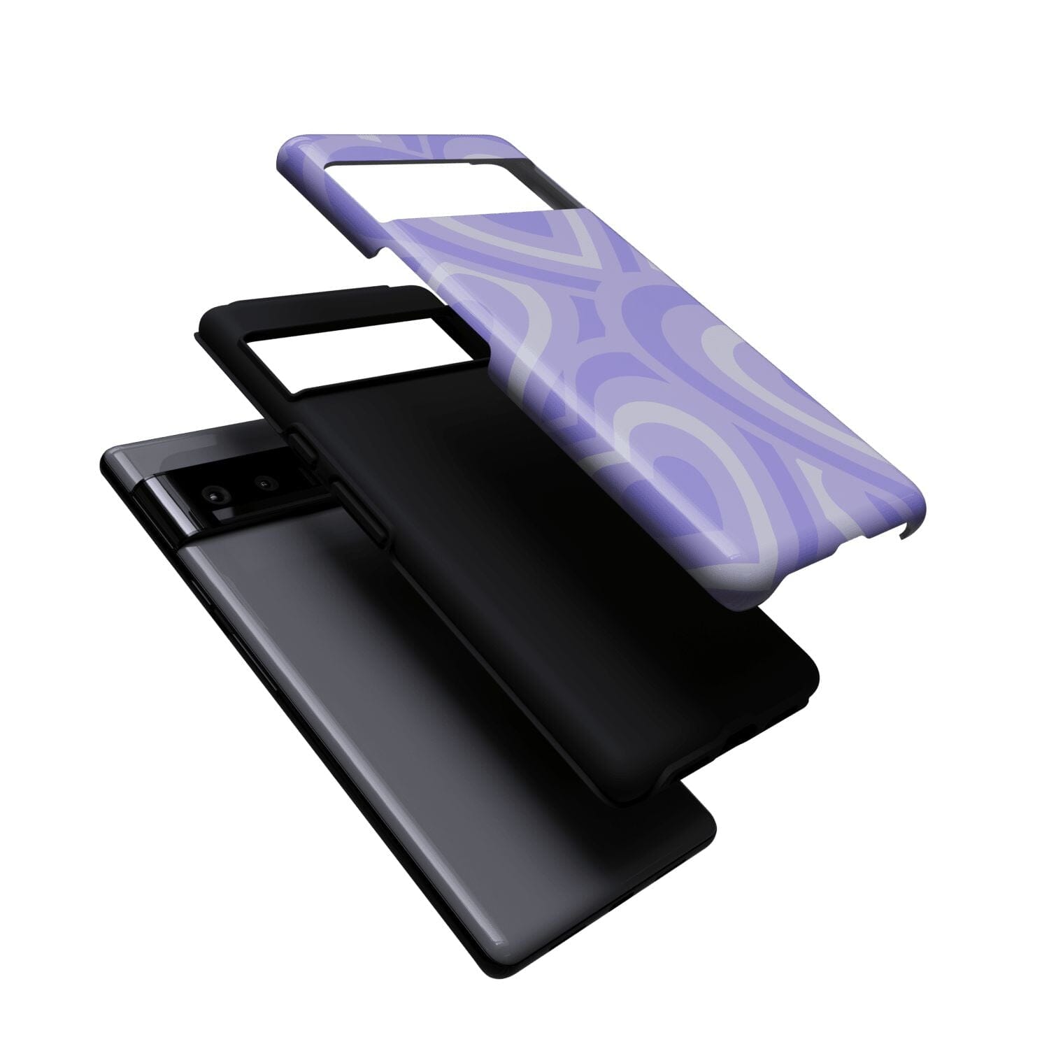 Casetry Love Song | Lavender Heart Google Pixel Case - view 6